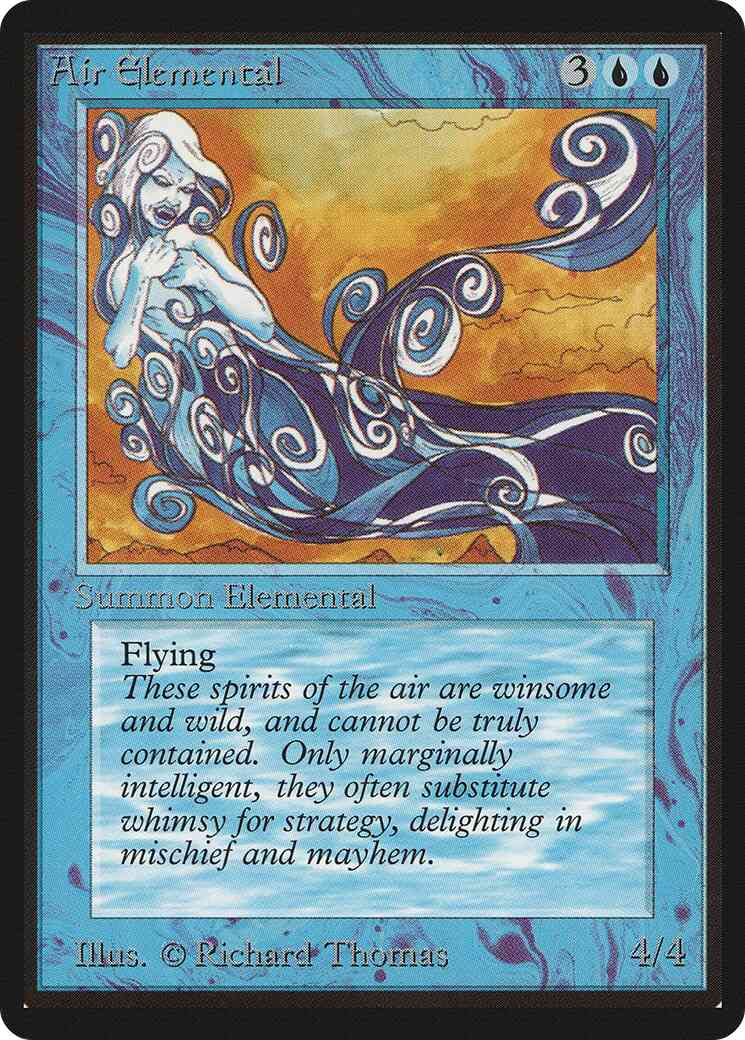 Air elemental 47 – Magic Air Elemental [47] [Limited Edition Beta] [Non-Foil]