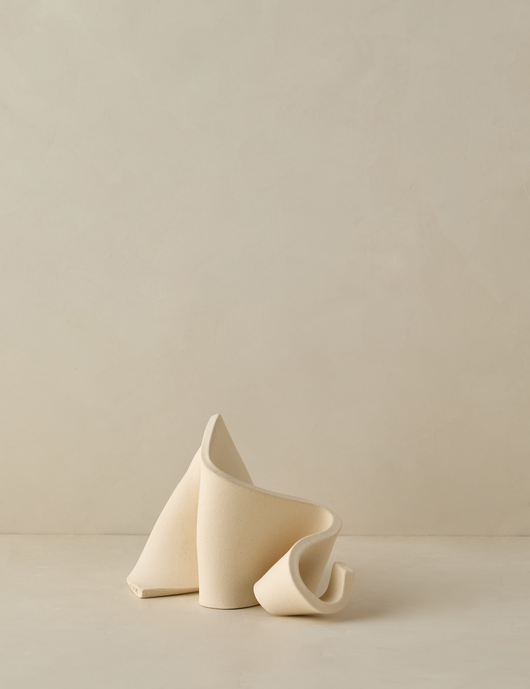 Lulu and Georgia Furl Art Object by SIN – Bone - view 3