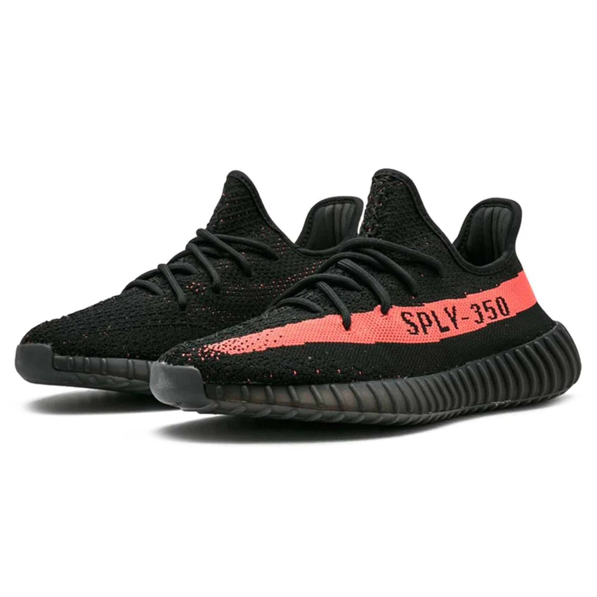 Adidas Yeezy Boost 350 V2 Core Black Red - view 3