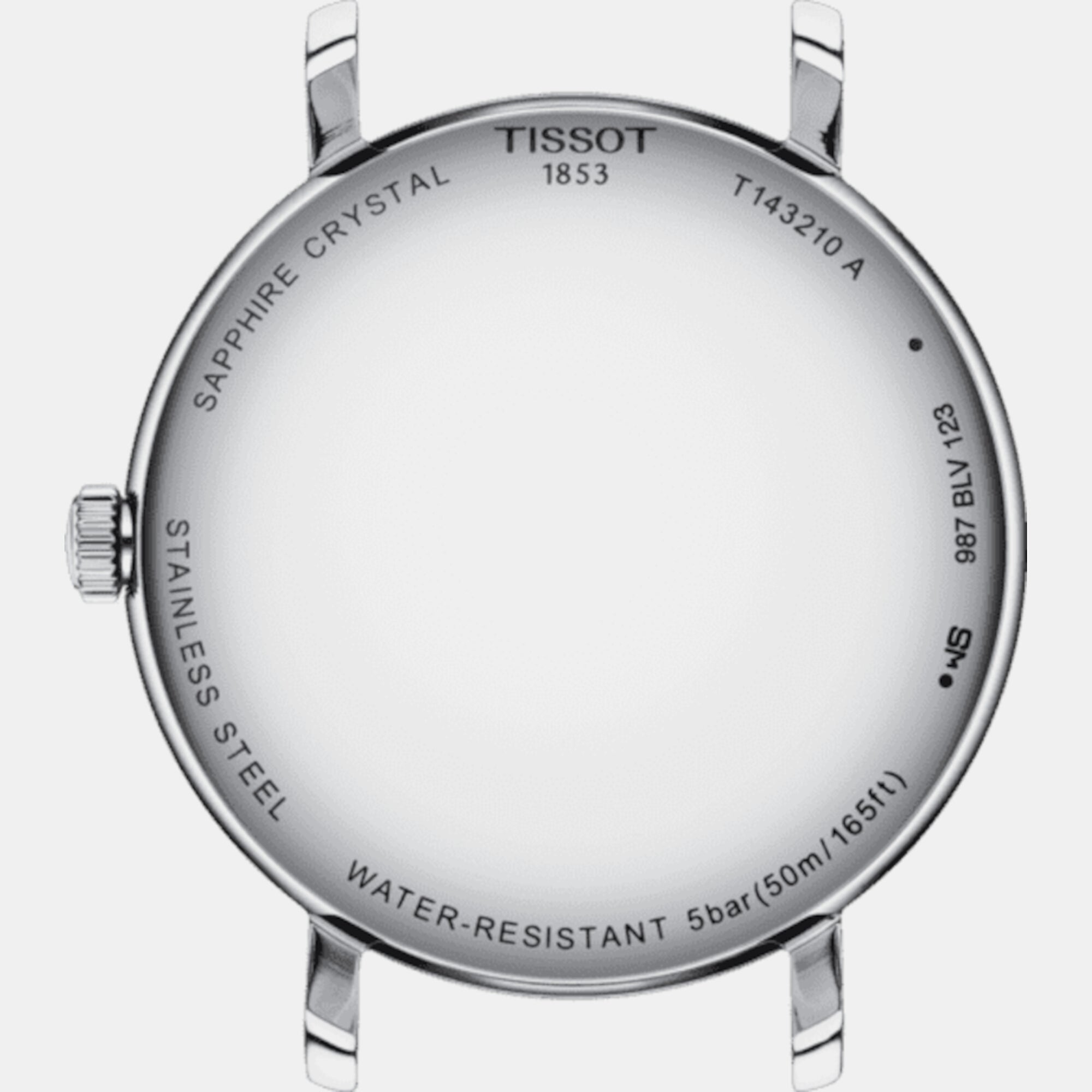 Tissot Everytime Women Quartz White Dial Analog Stainless Steel Watch T1432101101101 - view 2