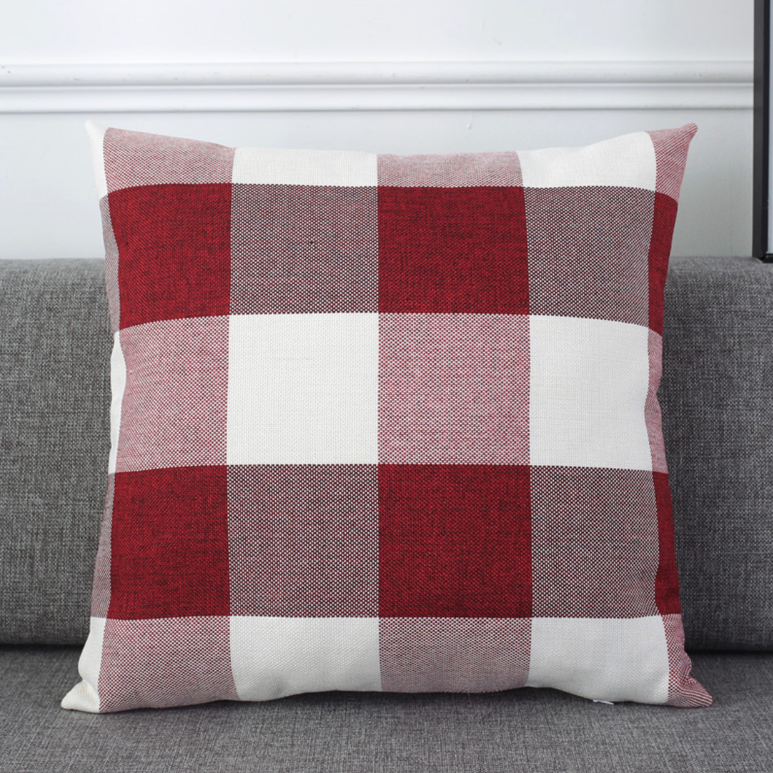 Nestasia Checked Cushion Cover Set of 2 - view 21