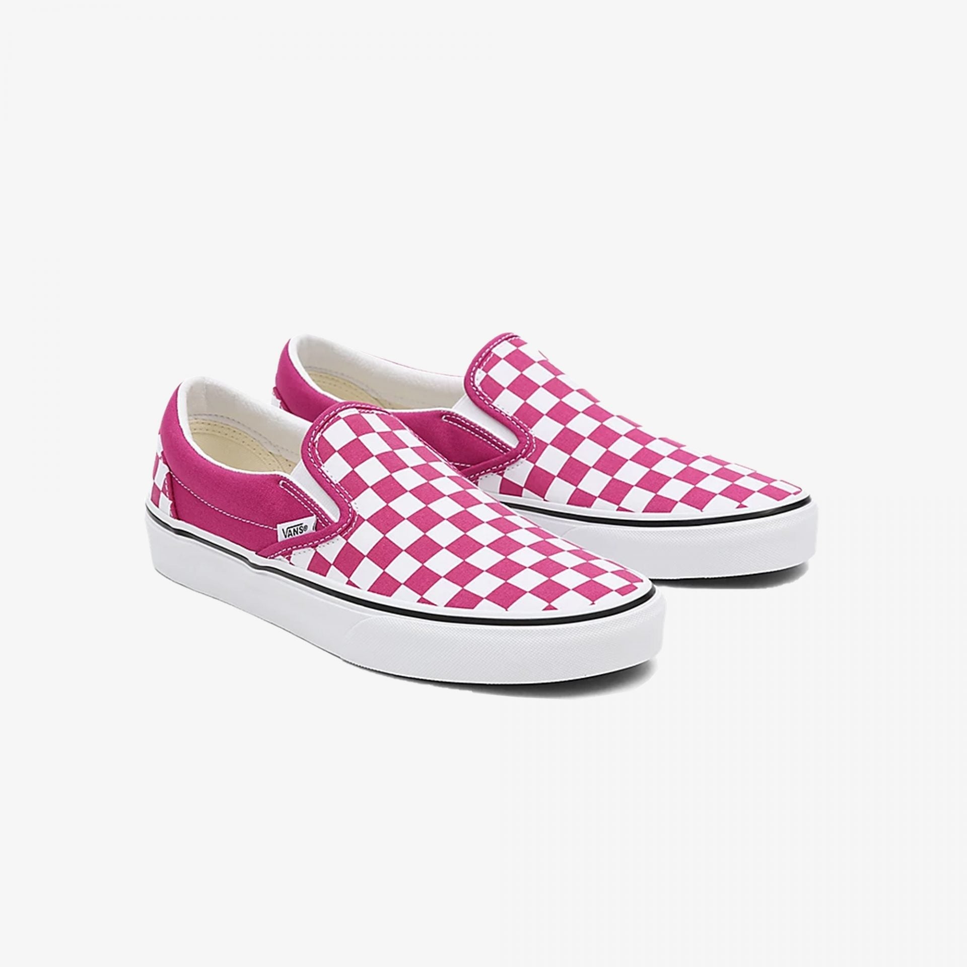 Vans | CHECKERBOARD CLASSIC SLIP-ON { PINK