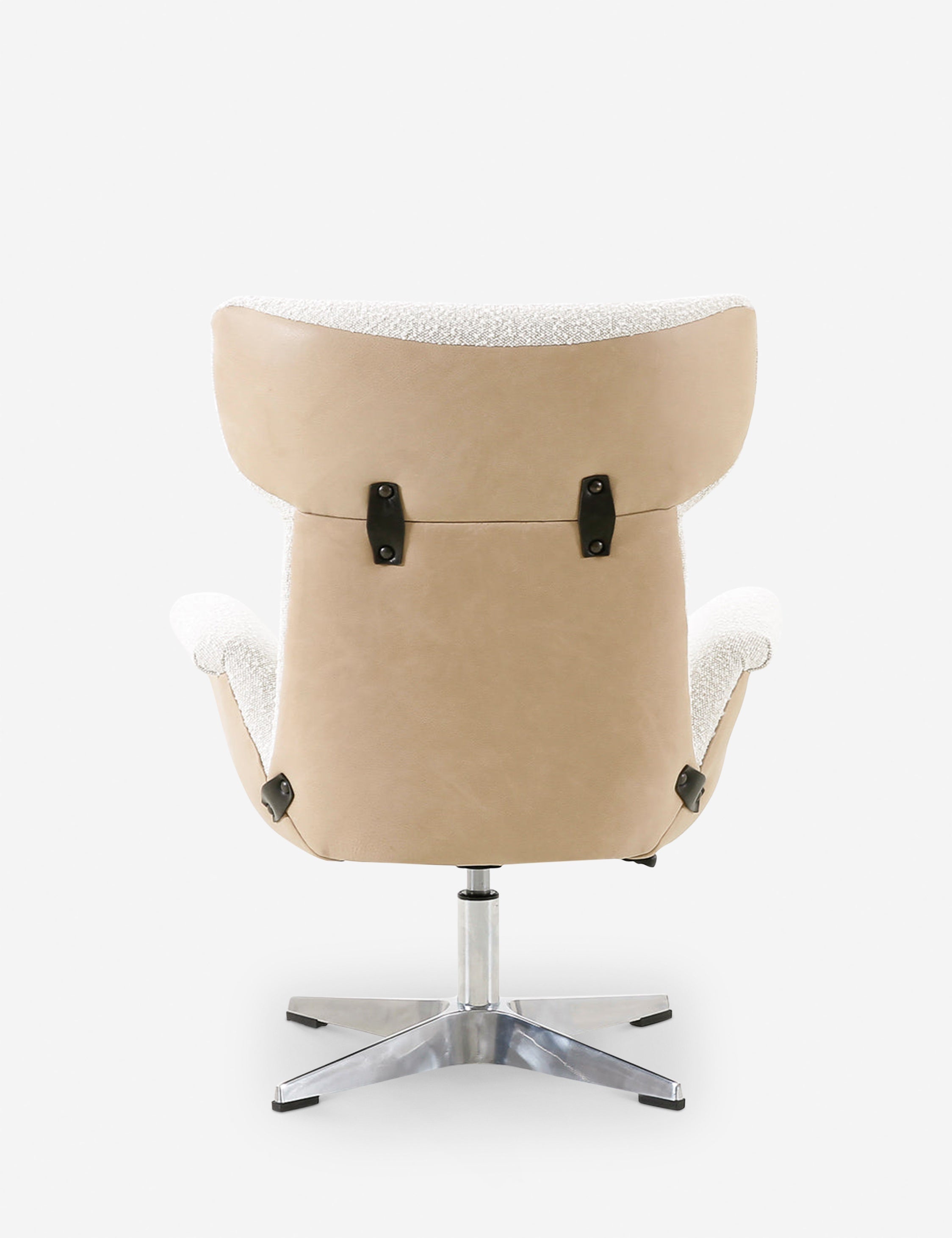 Lulu and Georgia Dia Office Chair – Natural Boucle - view 5