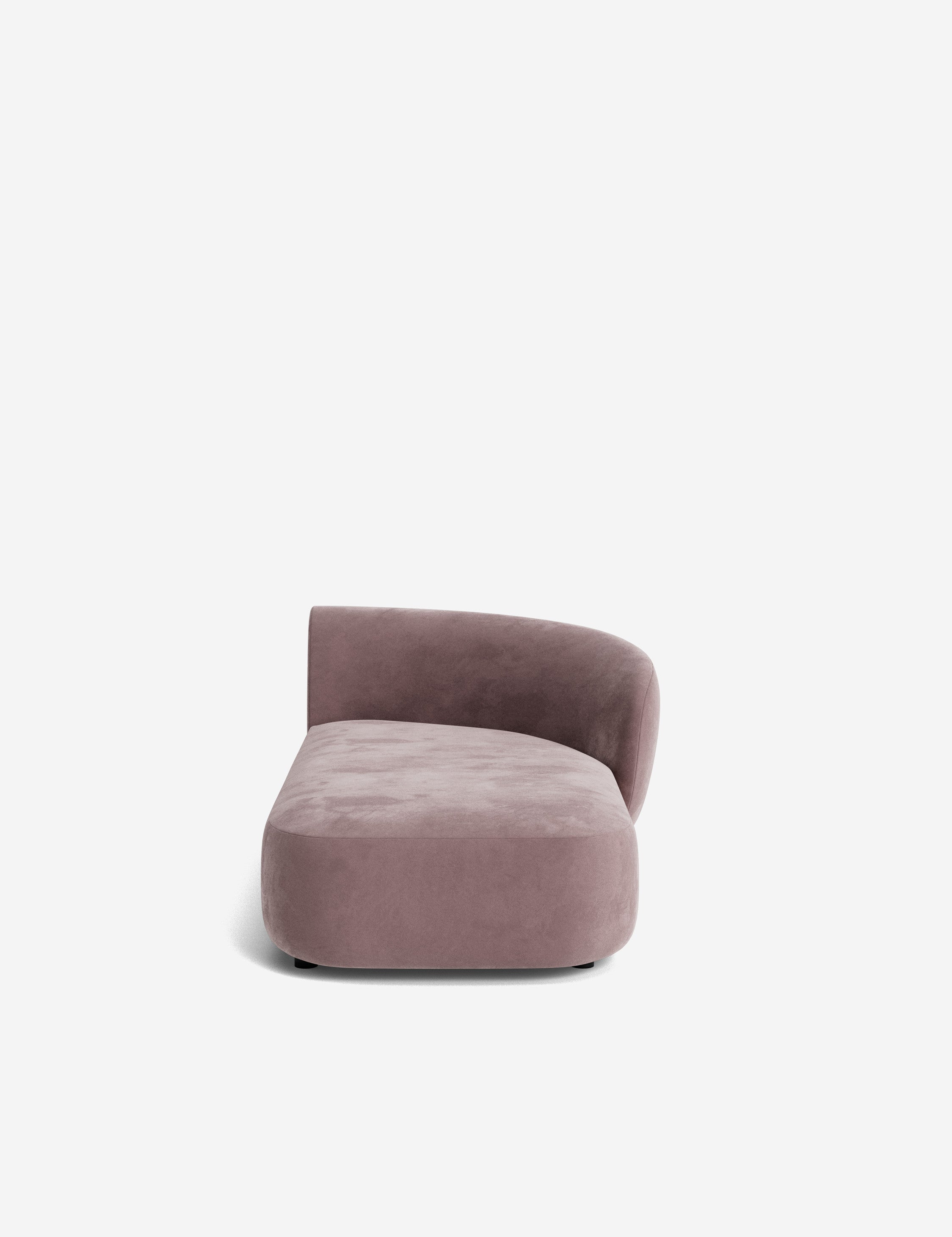 Lulu and Georgia Claret Modular Right Chaise - view 170