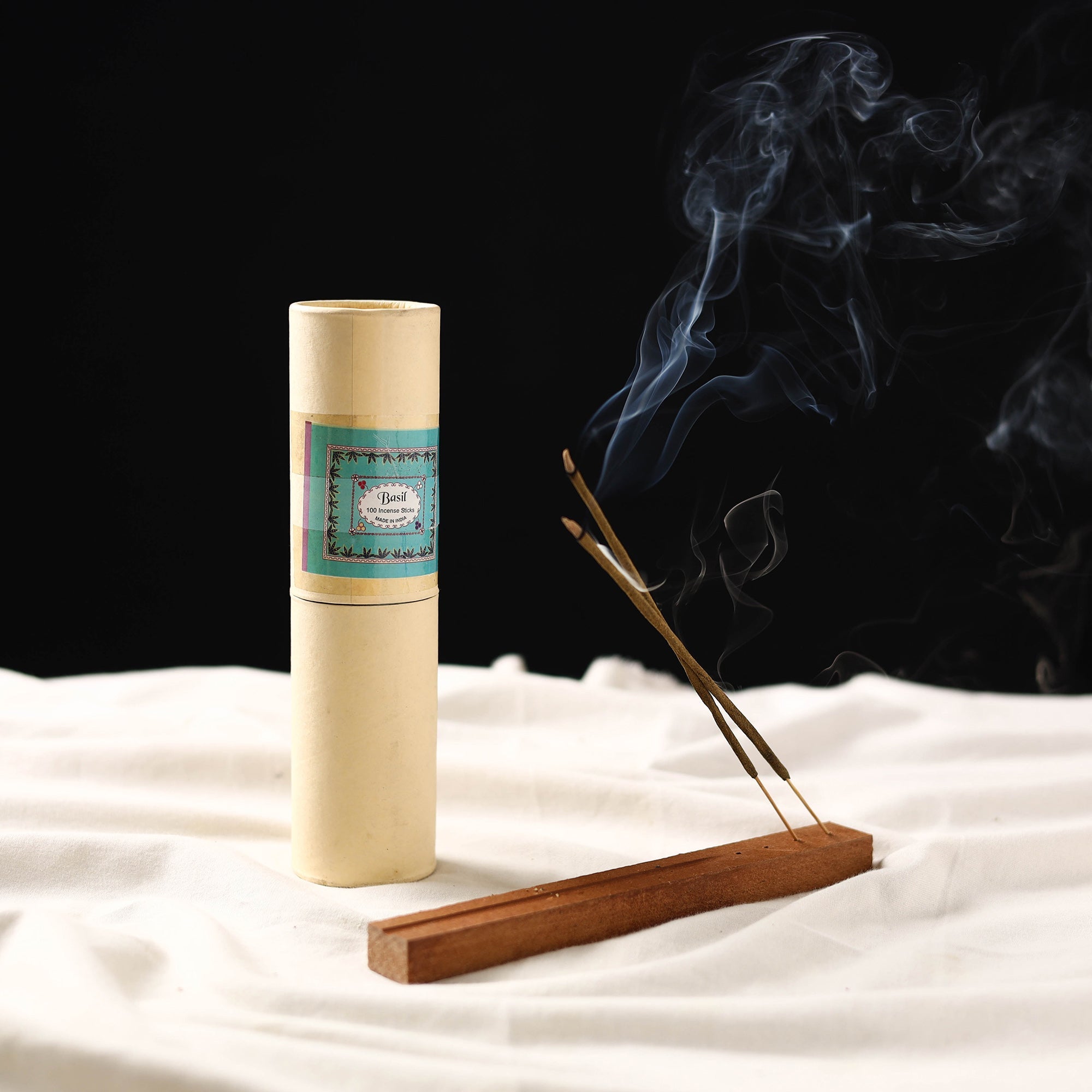 GULAB SINGH JOHRIMAL - ESTD. 1816 Basil - Natural Flora Incense Sticks