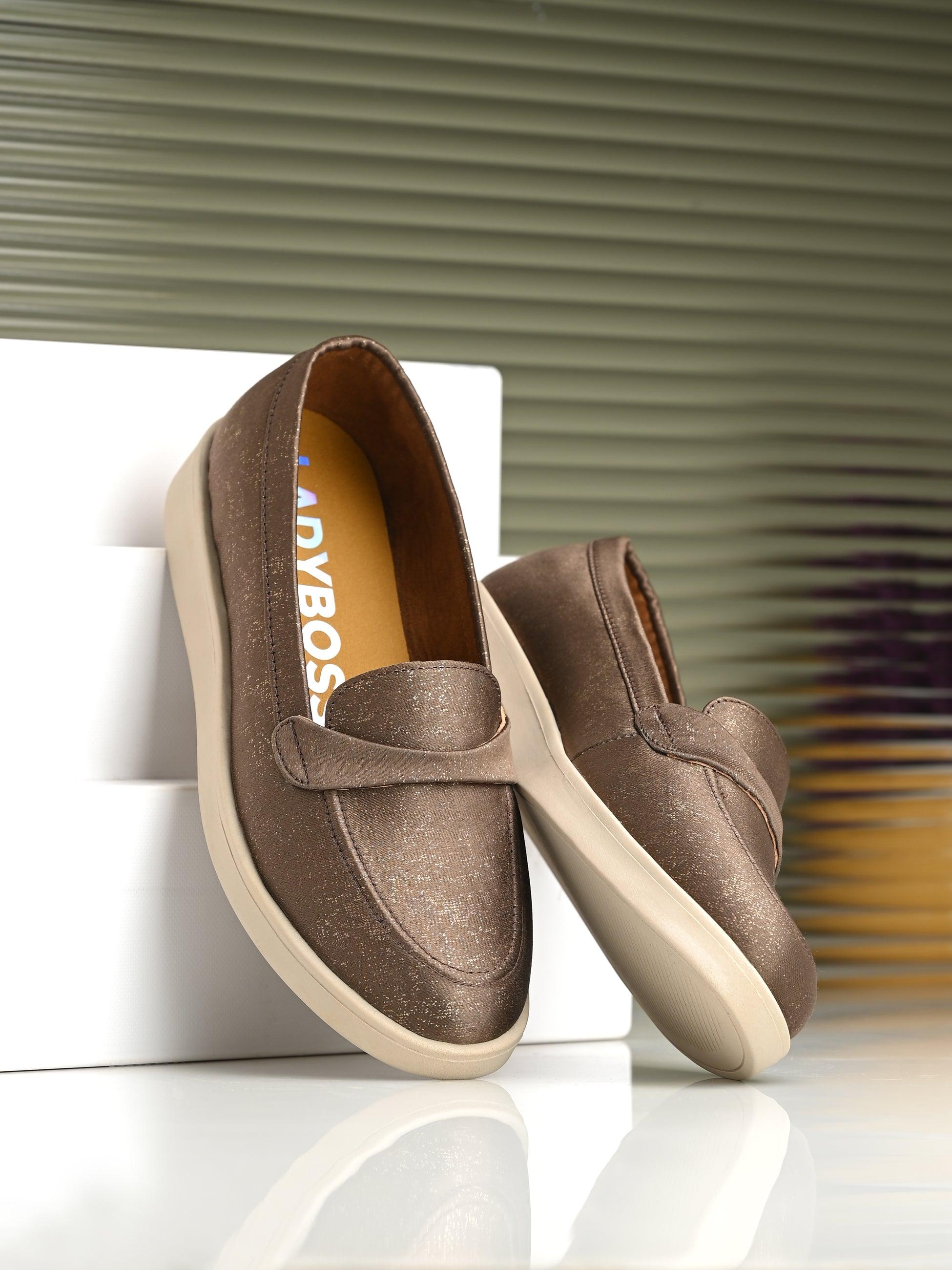 ladybossbyegoss Aero-Glam Casual Loafers by Lady Boss