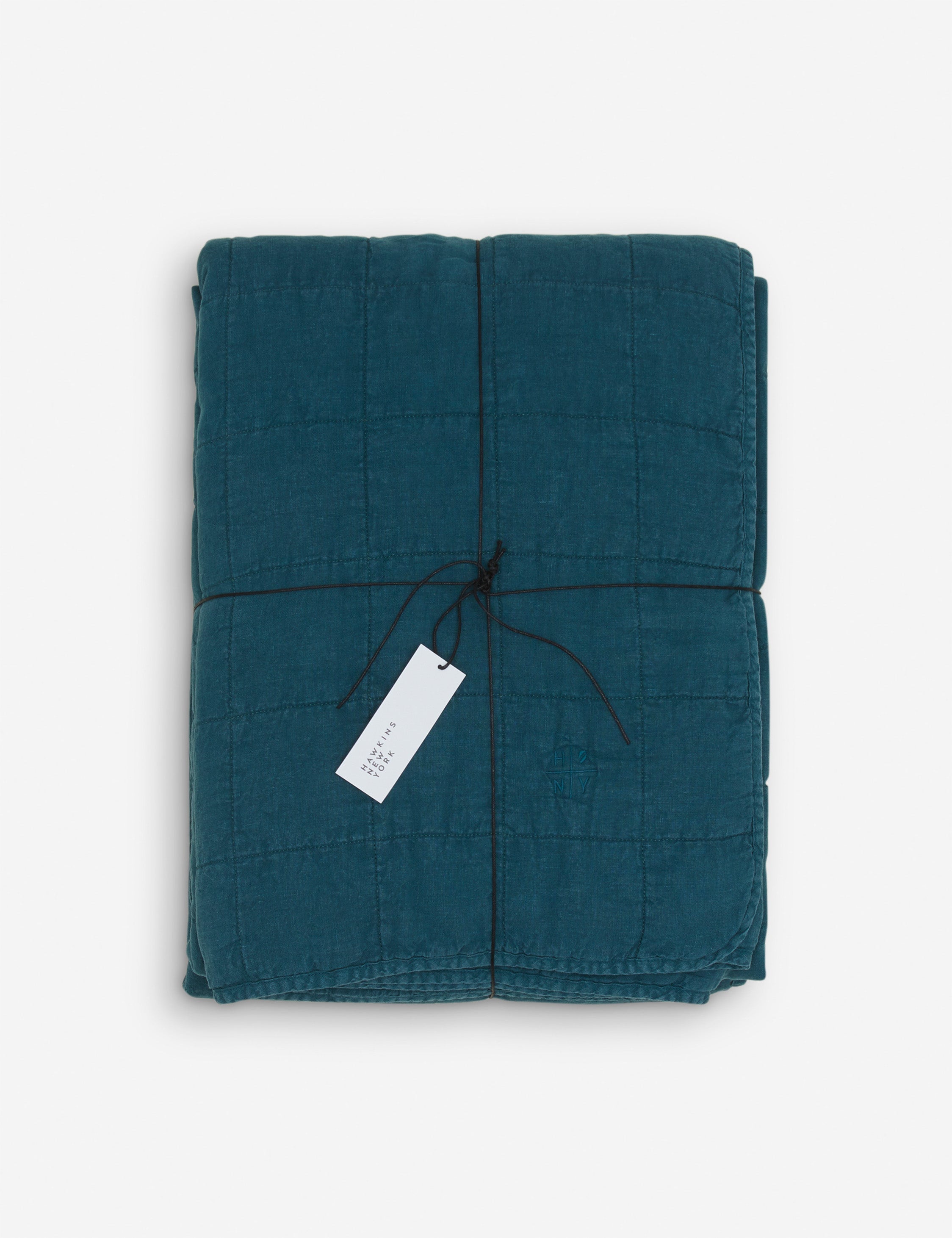 Lulu and Georgia Simple Linen Quilt by Hawkins New York - view 4