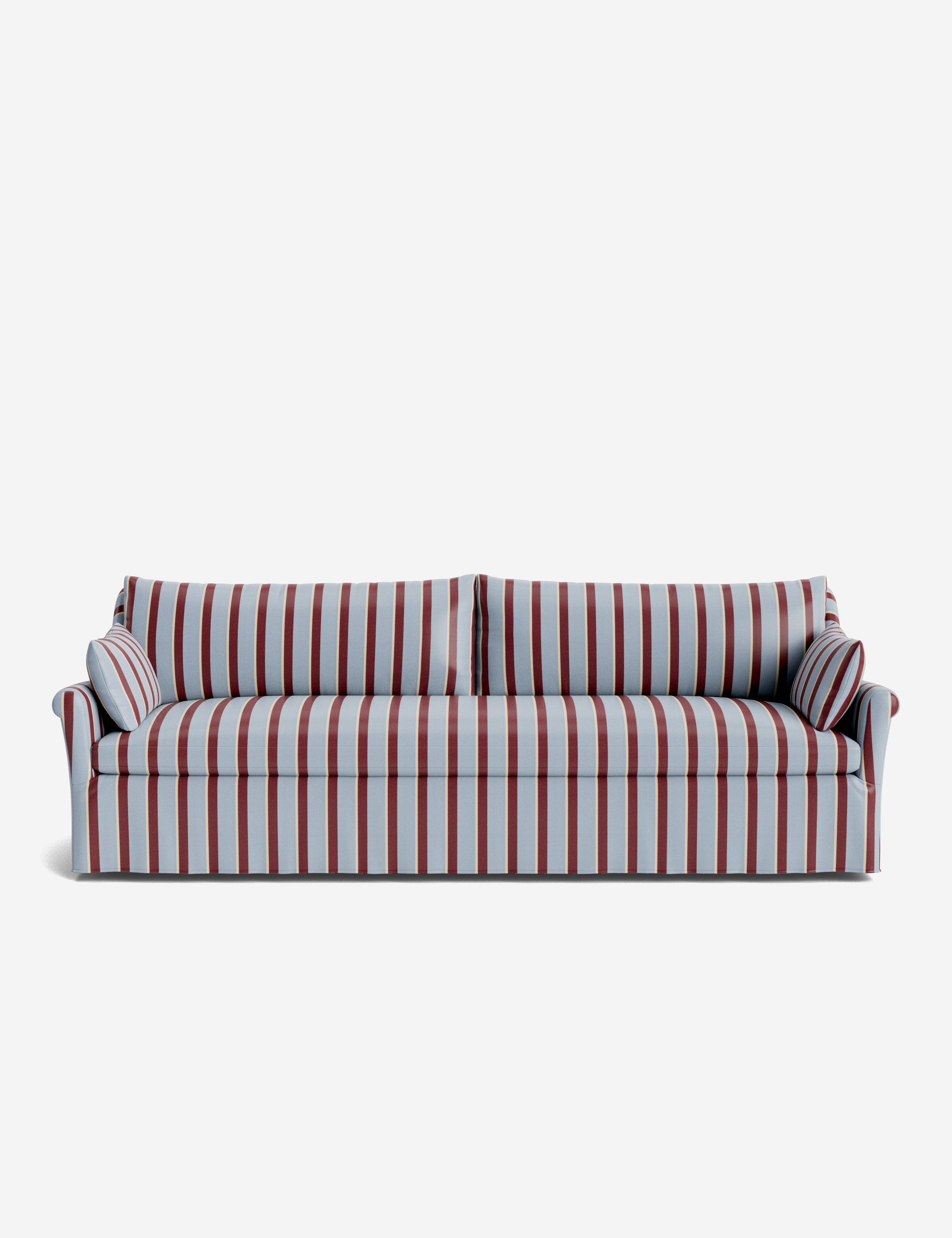 Lulu and Georgia Portola Rolled Arm Slipcover Sofa - view 93