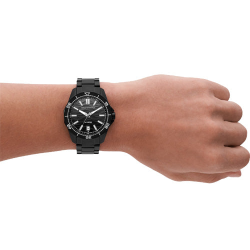 Armani Exchange Spencer Black & White Dial Men 44mm - view 2