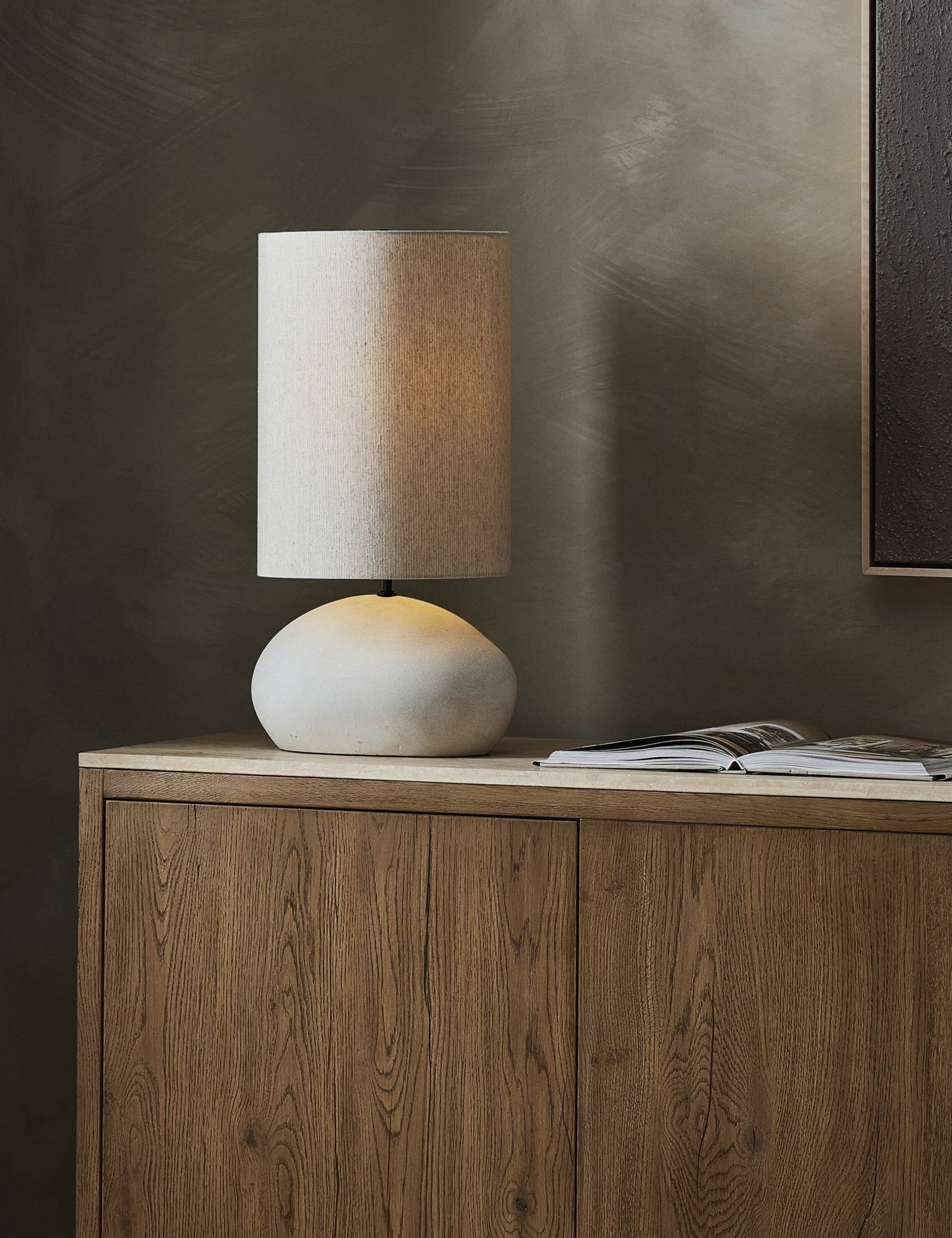 Lulu and Georgia Chalkley Table Lamp – White - view 2