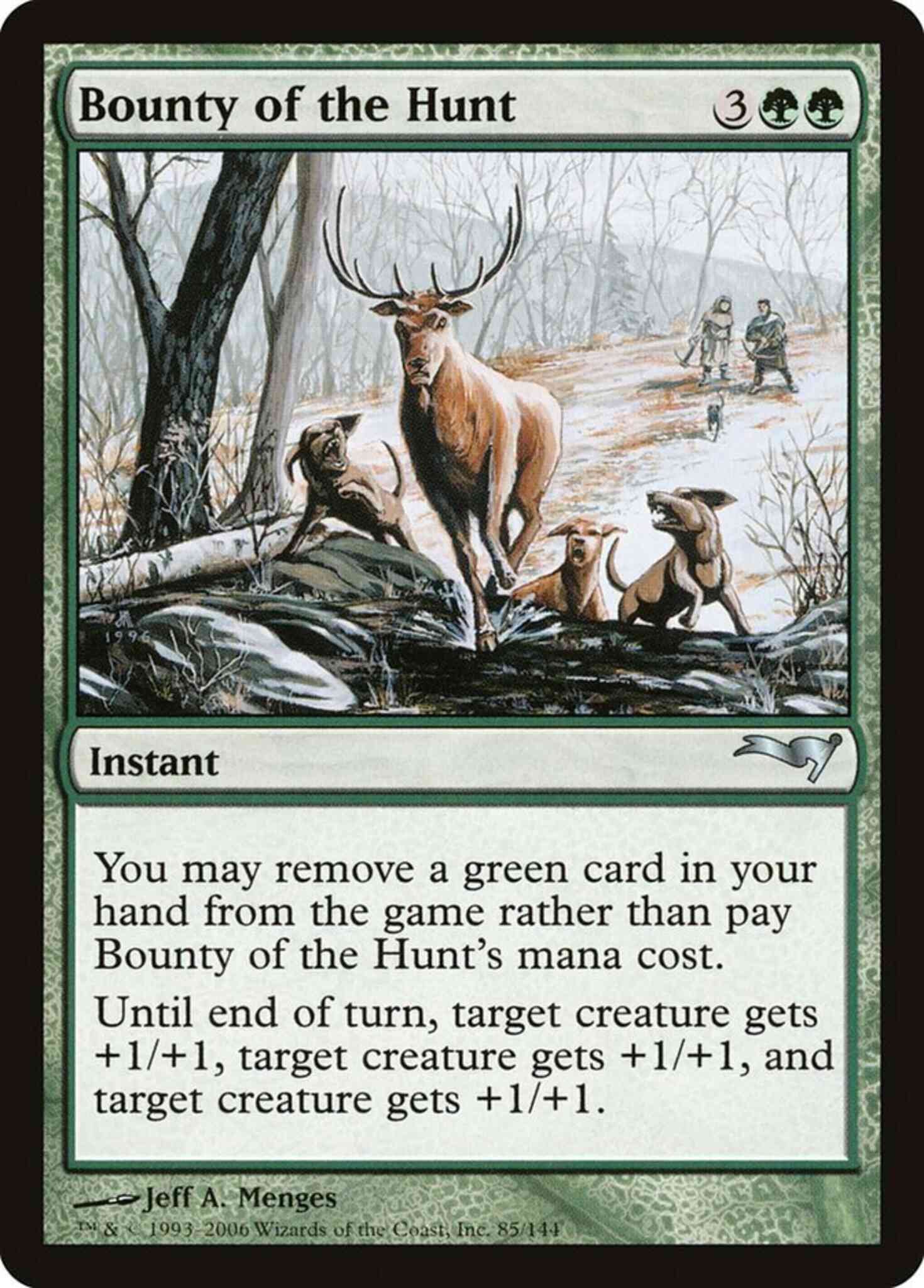 Hunt 85 coldsnap – Magic Bounty of the Hunt [85] [Coldsnap Theme Decks] [Non-Foil]