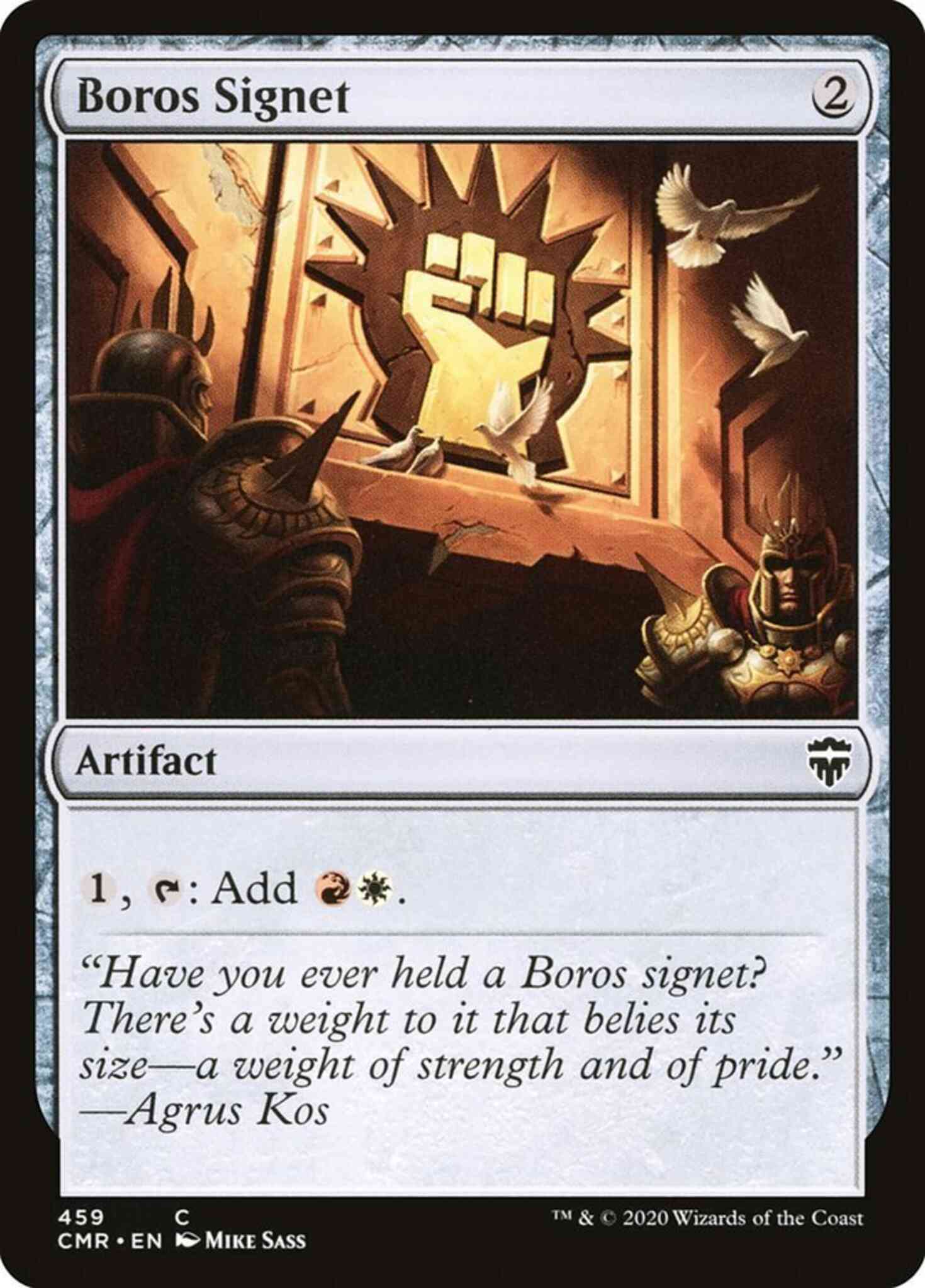 Boros signet 459 – Magic Boros Signet [459] [Commander Legends] [Non-Foil]