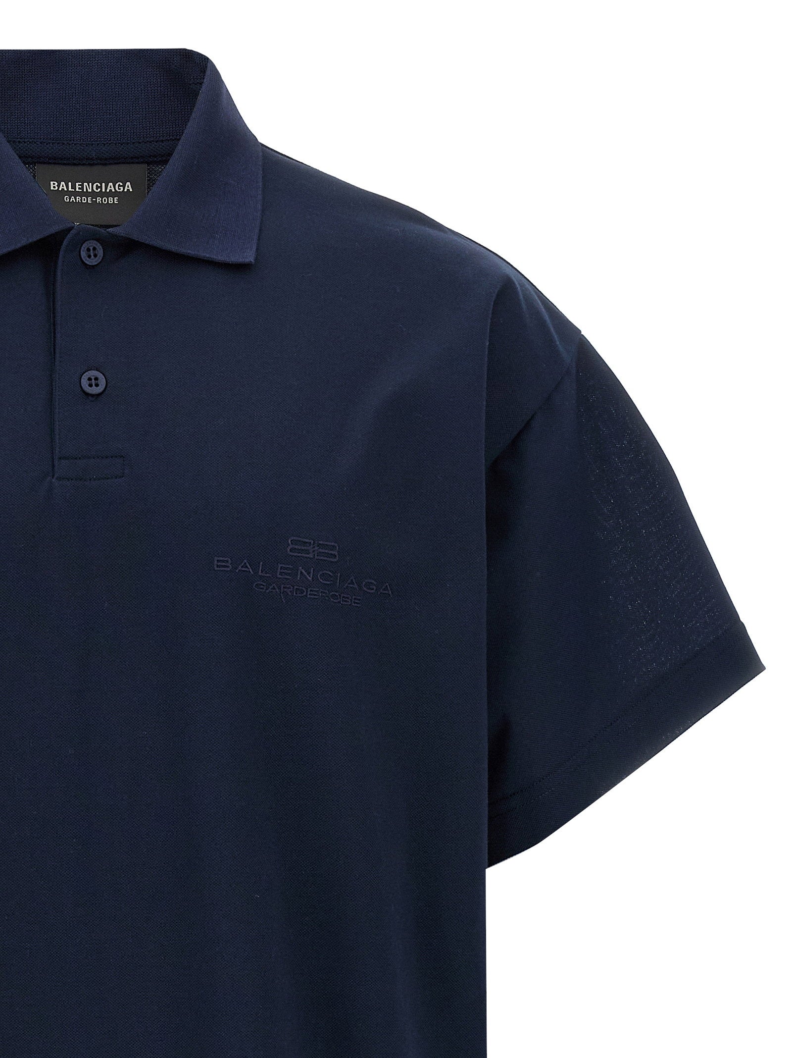 Balenciaga Embroidery Polo Shirt – 100% cotton - view 3