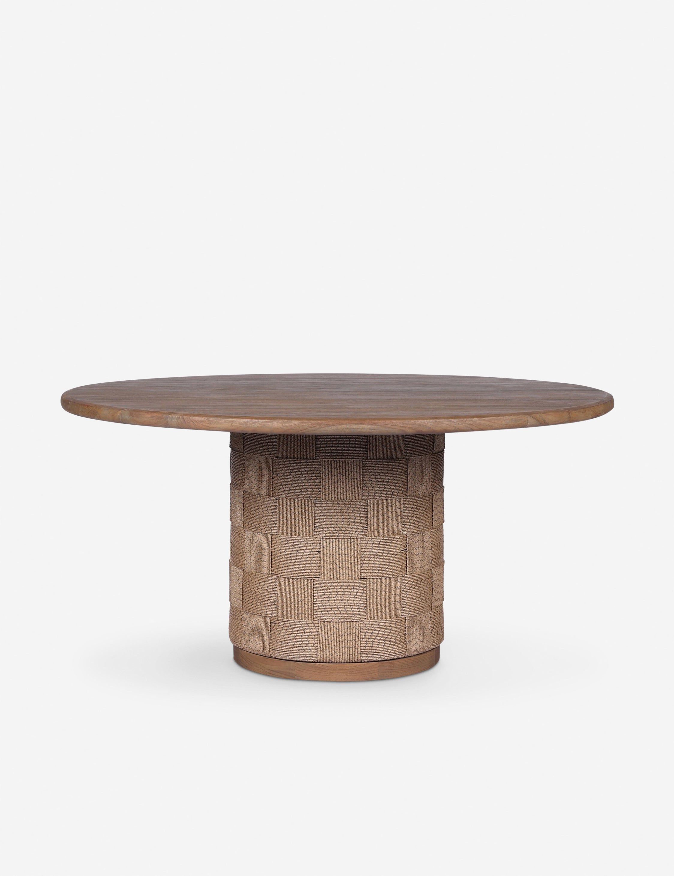 Lulu and Georgia Corsica Round Outdoor Dining Table