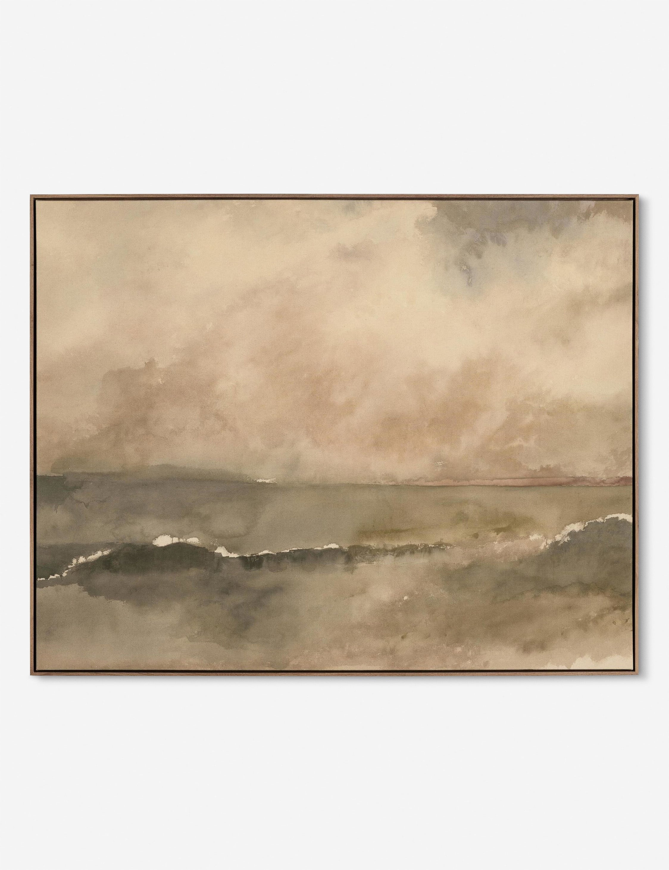 Lulu and Georgia You Said I Am The Sea Wall Art by Aileen Fitzgerald
