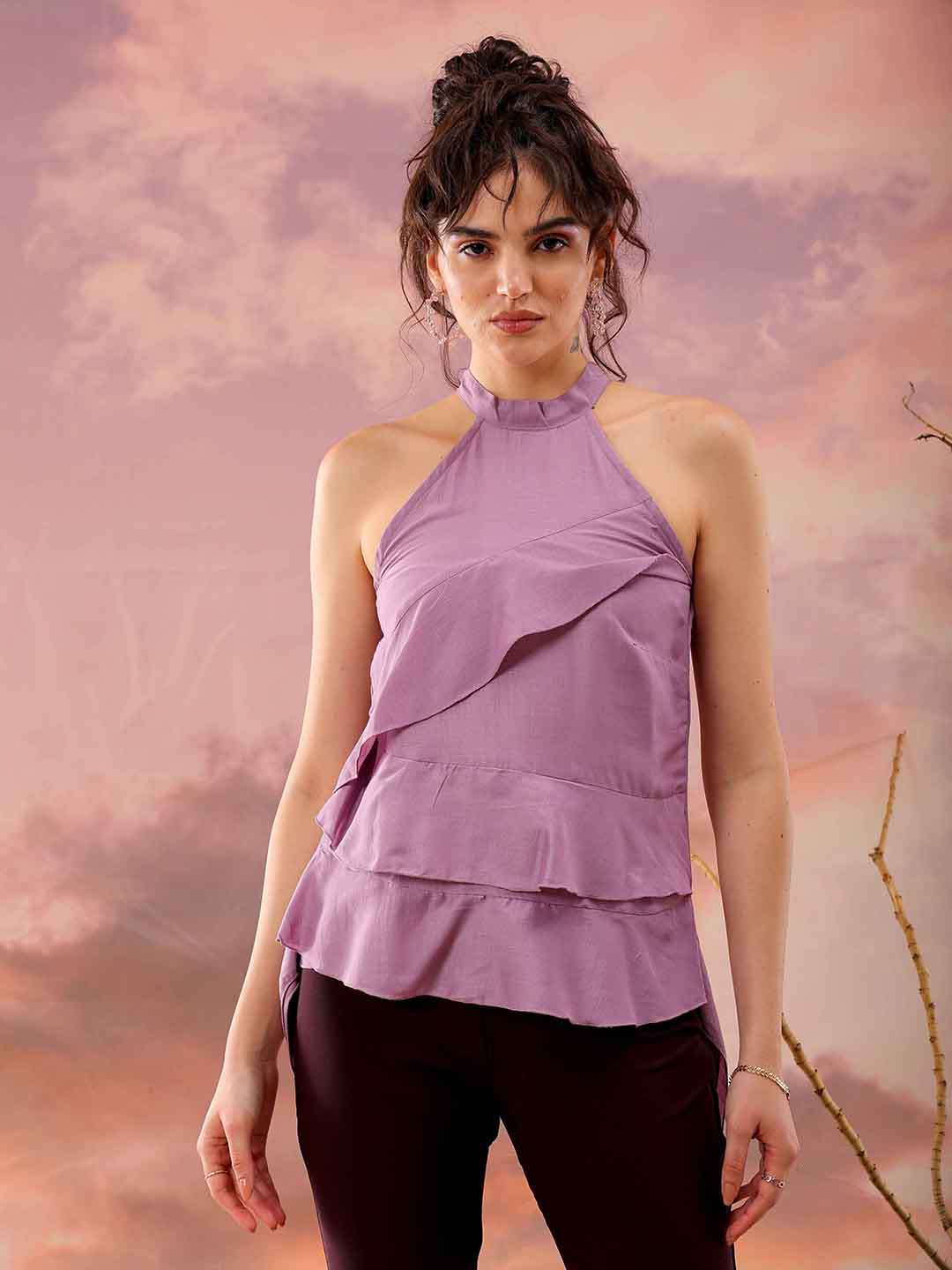Freehand by The Indian Garage Co Women Solid Top - view 3