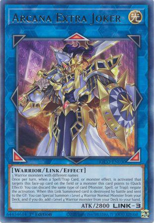 Yu-Gi-Oh! Arcana Extra Joker - KICO-EN030 - Rare - 1st Edition