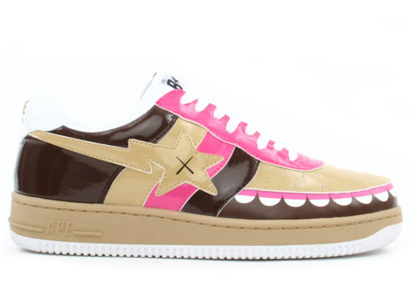 A Bathing Ape Bape Sta Low KAWS Chompers Coffee