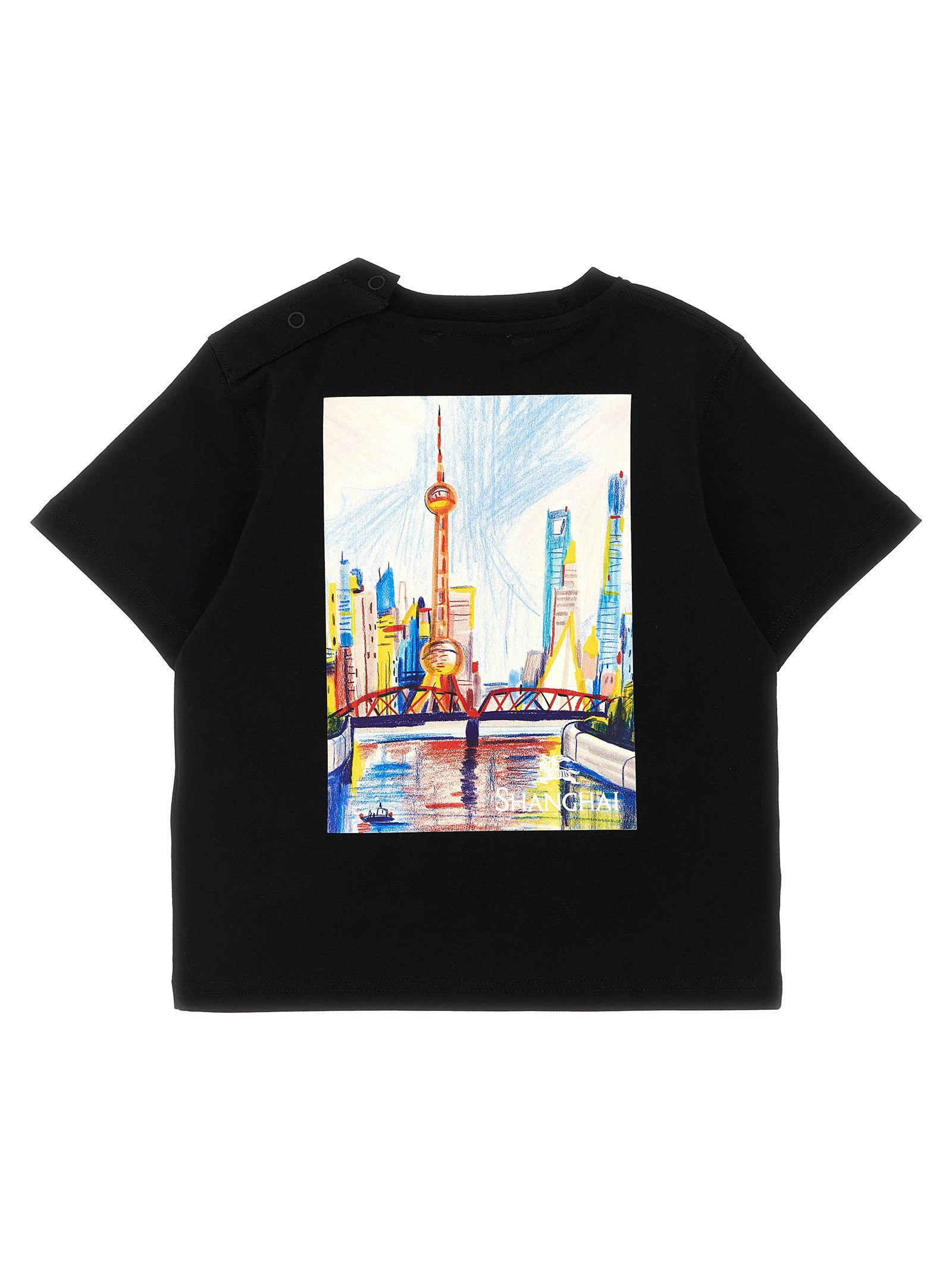Burberry Cedar Shanghai T-shirt – 100% cotton - view 2
