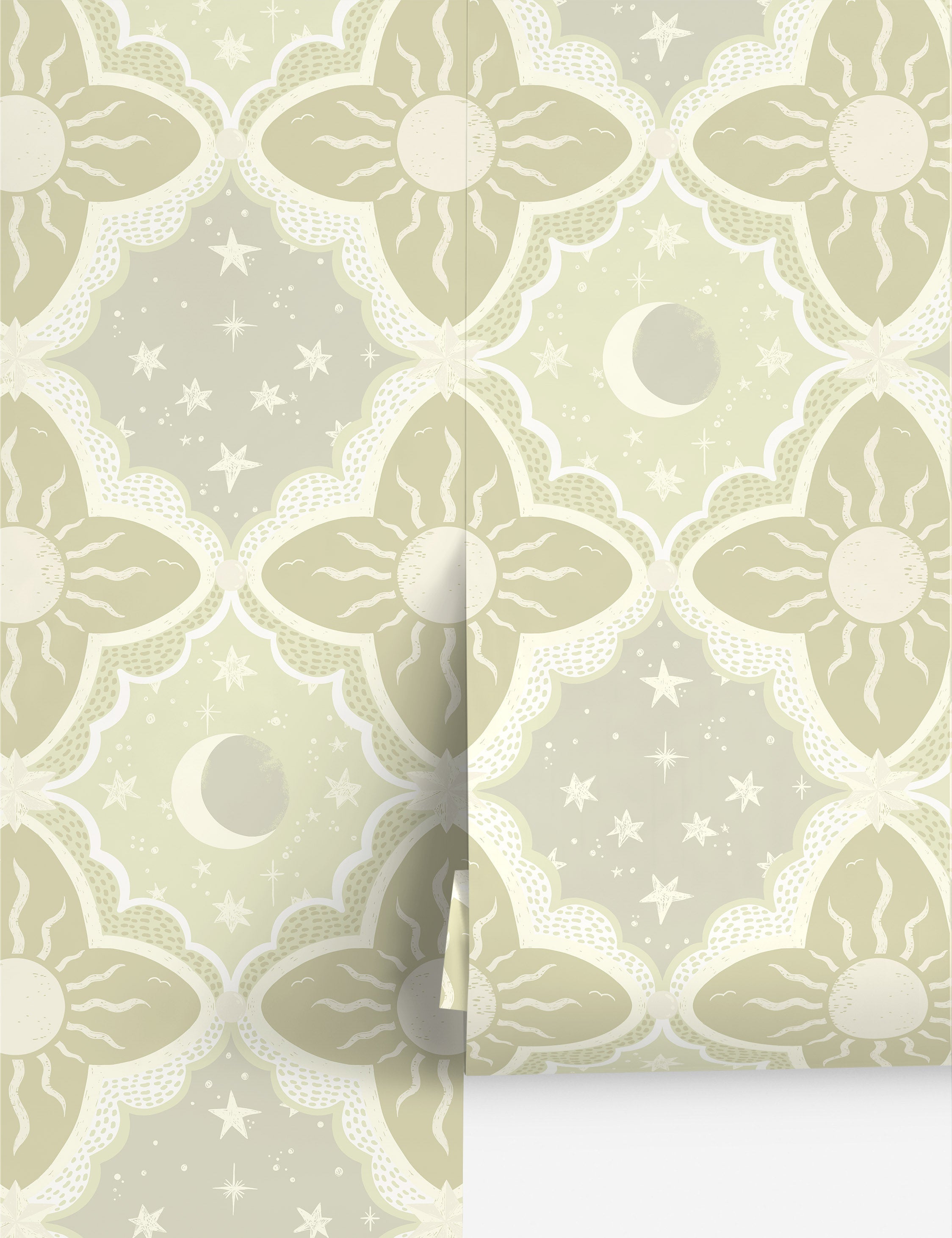 Lulu and Georgia Sol & Mane Wallpaper by Lina Schnaufer - view 2