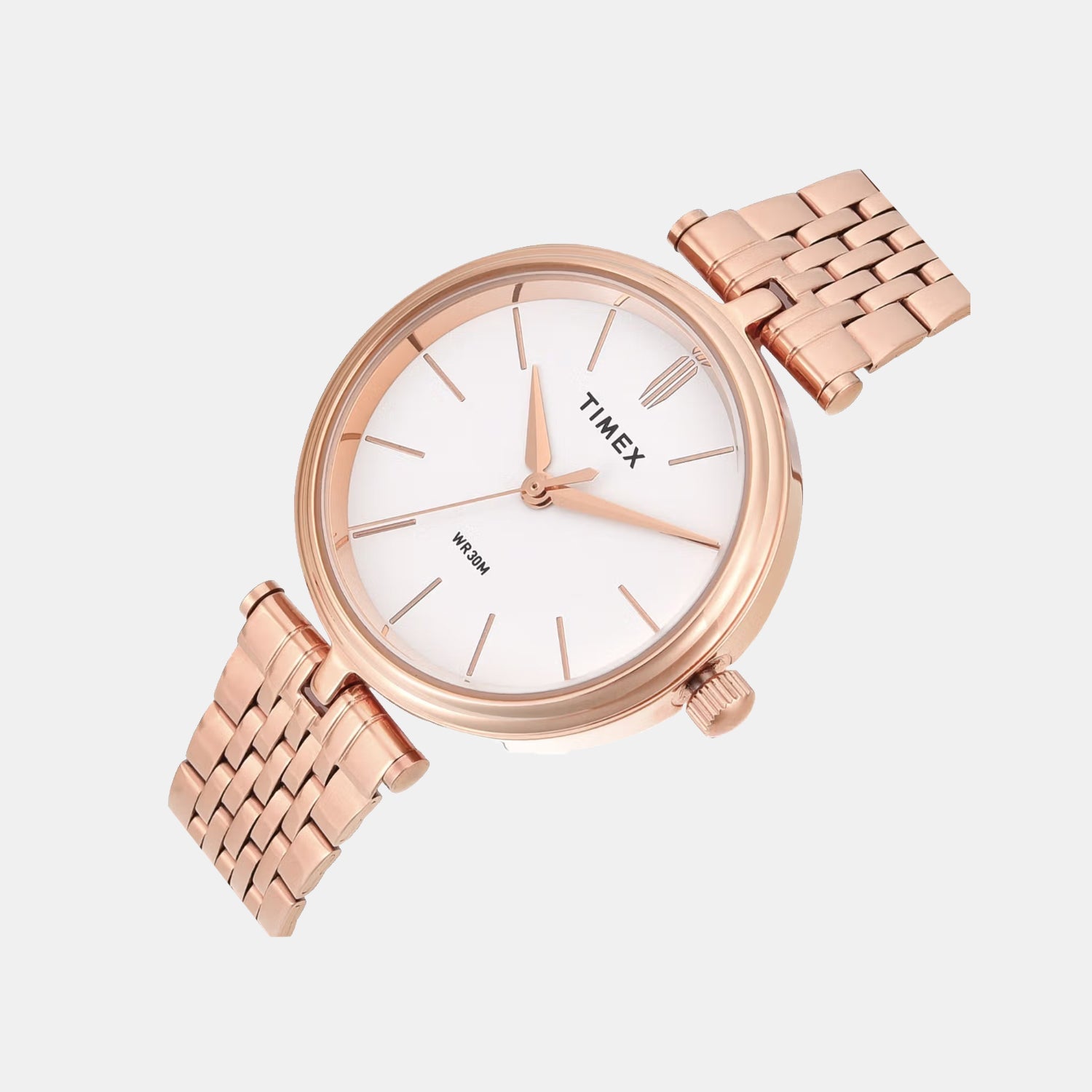 Timex Fashion Women Quartz White Dial Analog Stainless Steel Watch TWTL14001 - view 2