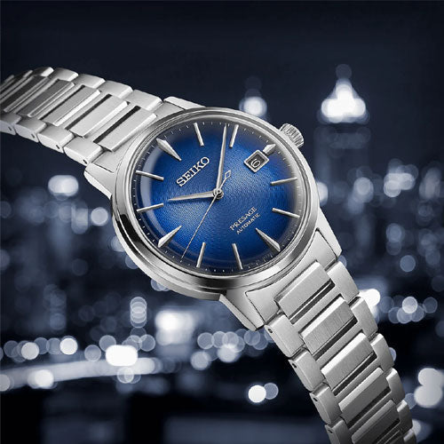 Seiko Presage Blue Dial Men 39.52mm - view 2