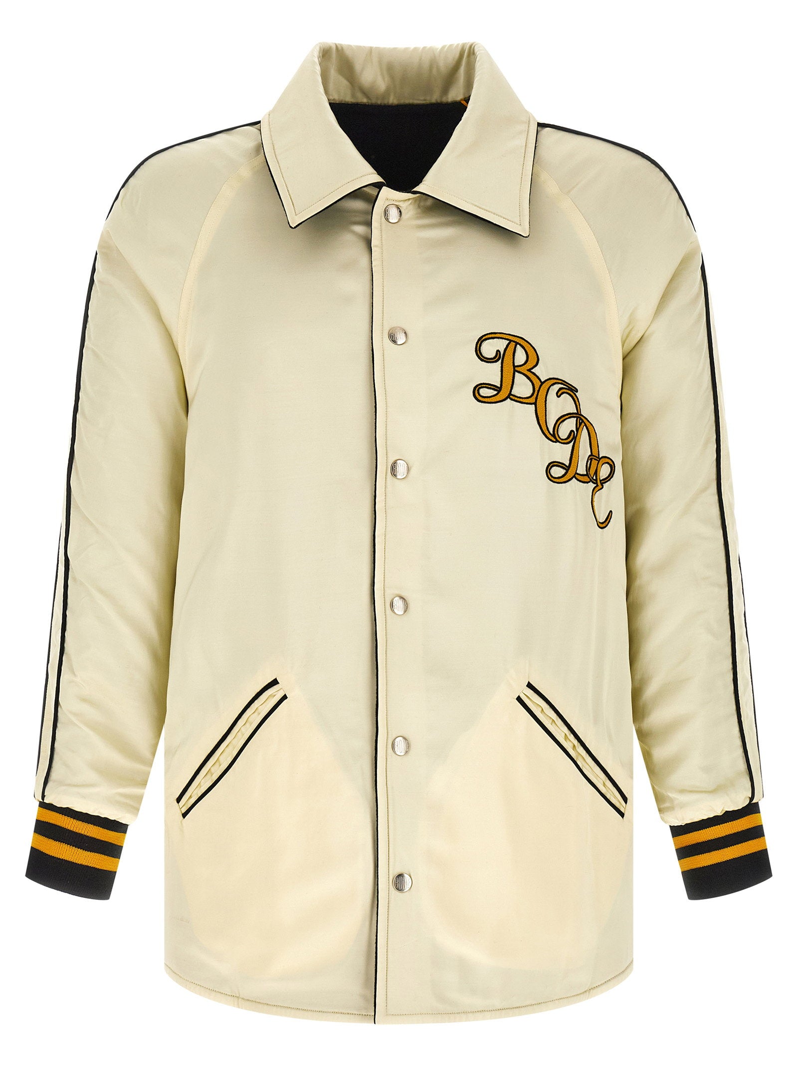 Bode Monogram Snap Reversible Jacket – 100% wool - view 2