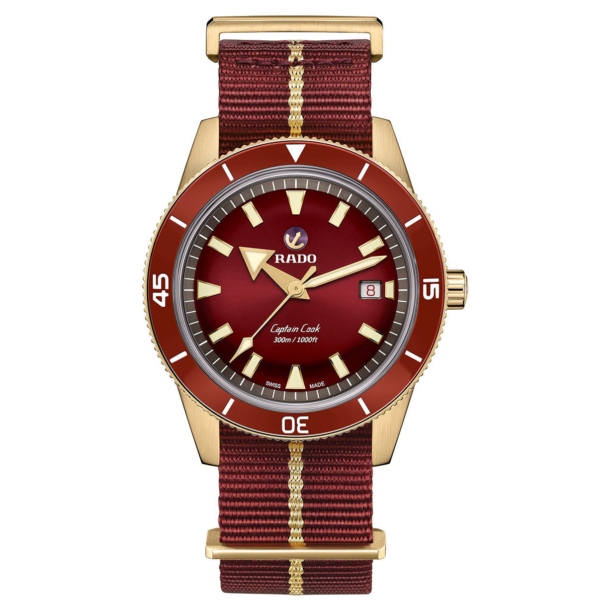 Rado Captain Cook Red Dial Men 42mm - view 4