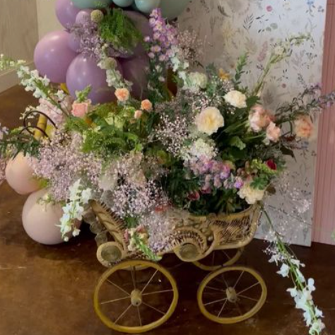 fiftyflowers.com Lovely Springy Baby Shower - view 8