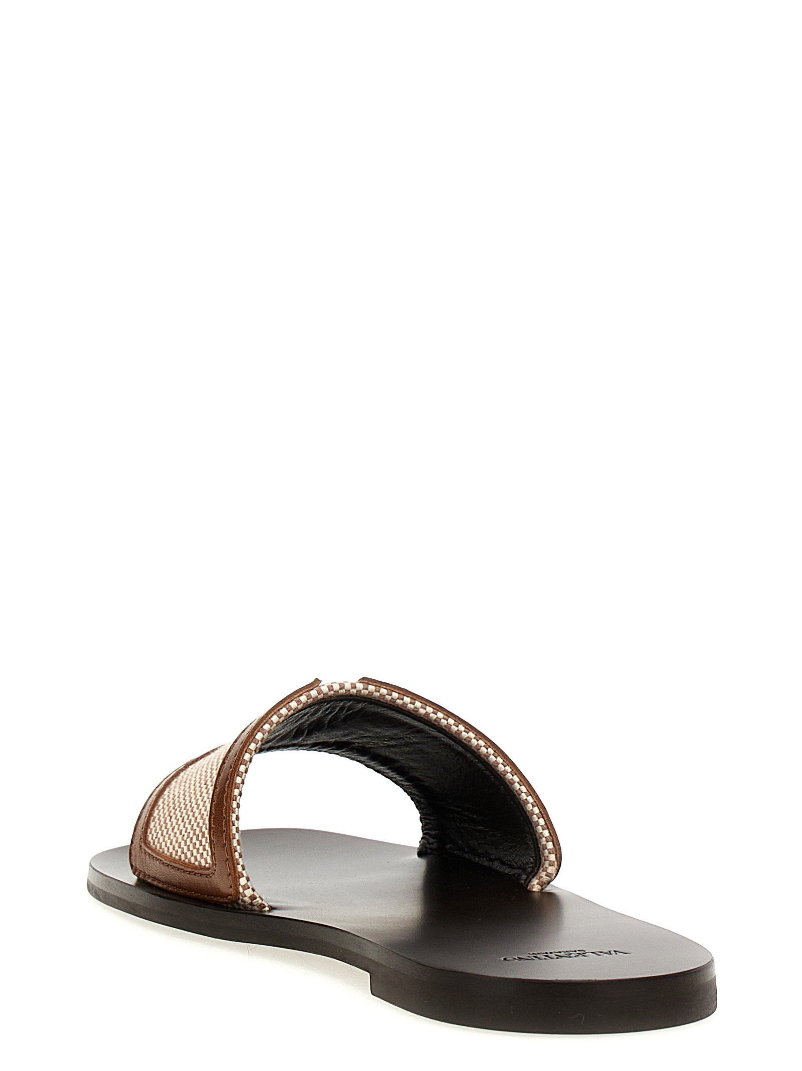 Valentino Garavani Vlogo Sandals – 100% cotton - view 3