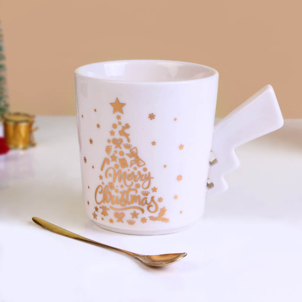 Kush Trading Christmas Mug with Spoon - Set of 2 - view 5