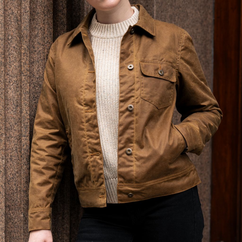 Thursday - Women's Jackets Waxed Canvas Field Jacket | Khaki