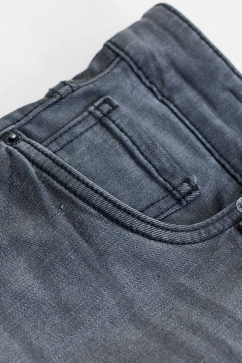 SNITCH Grey Skinny Fit Jeans - view 8
