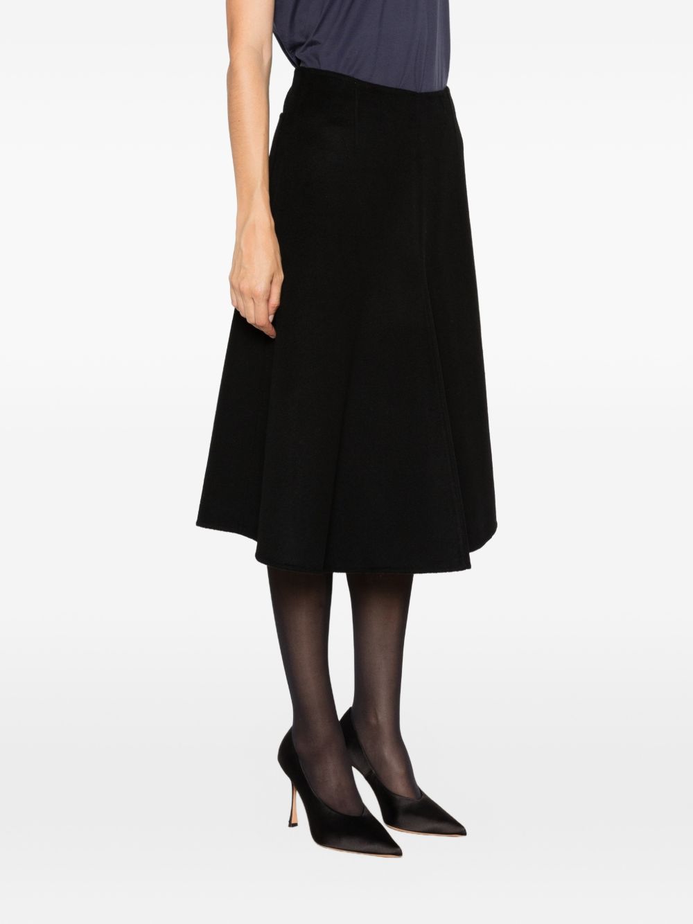 SUSANNE BOMMER Skirt – Wool 95%, Cashmere 5% - view 4