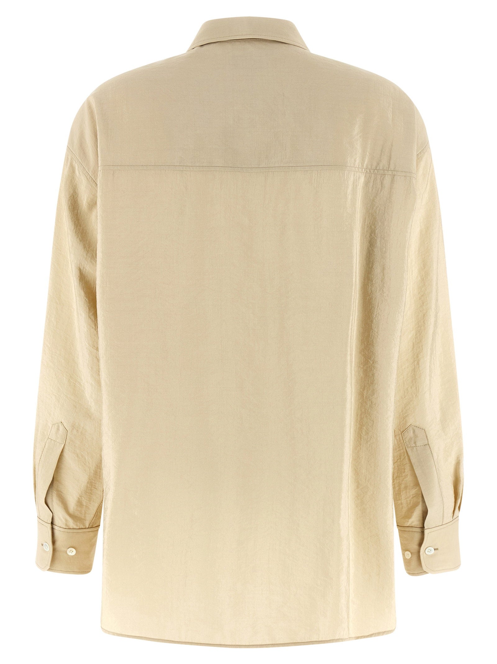 Lemaire Tie Shirt – 74% silk, 24% polyamide - view 2