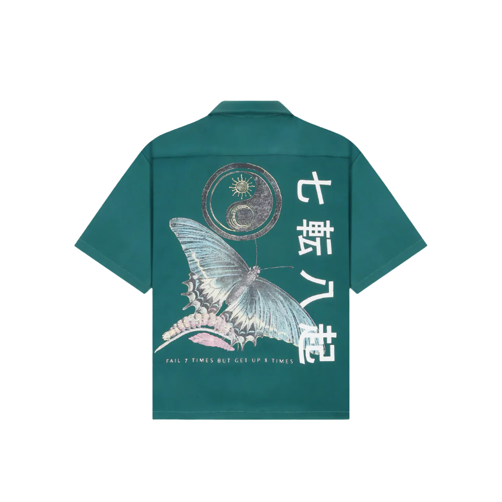 Cerise Clothing Butterfly Blossom Shirt ( Green )