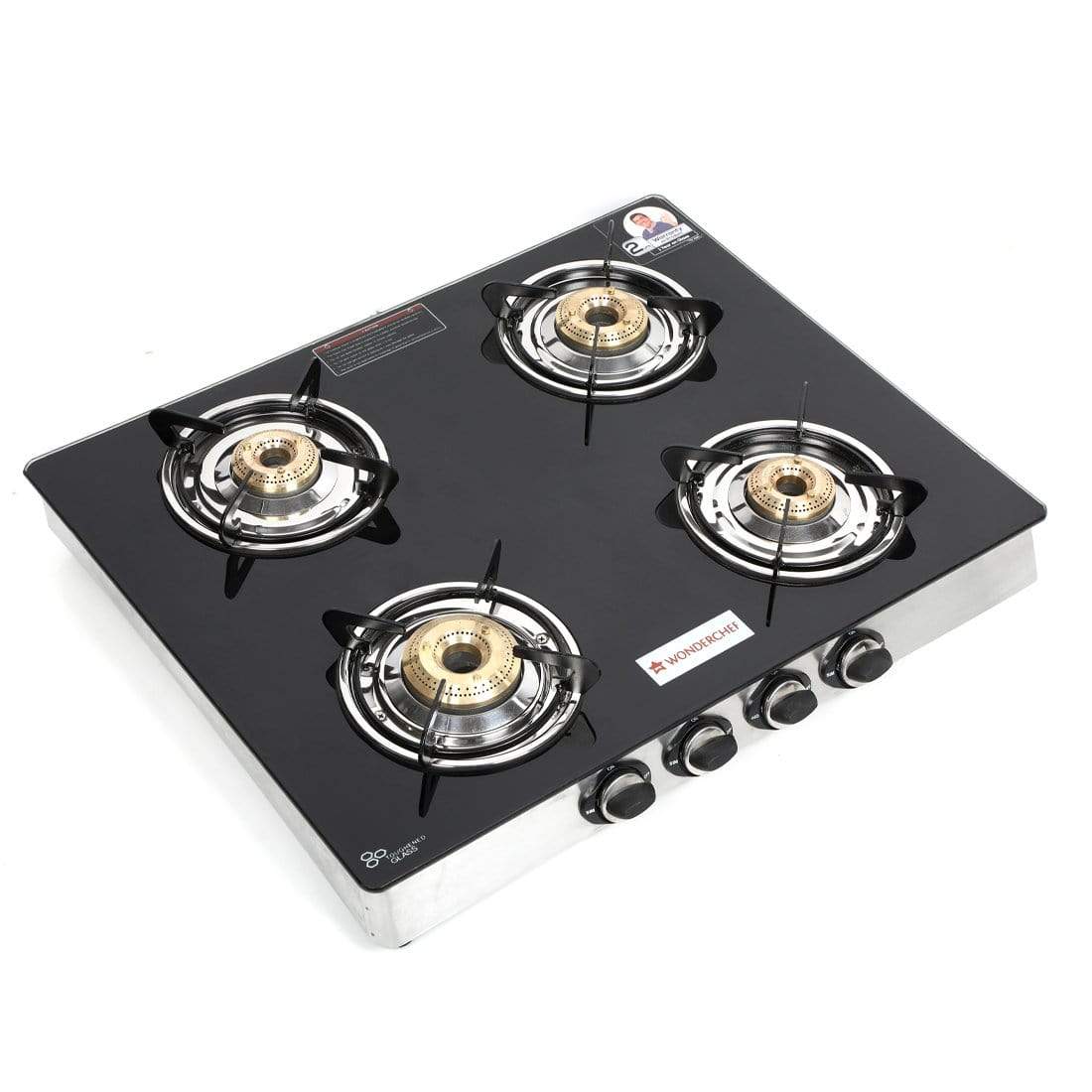 Wonderchef Zest 4 Burner Glass Cooktop - view 8