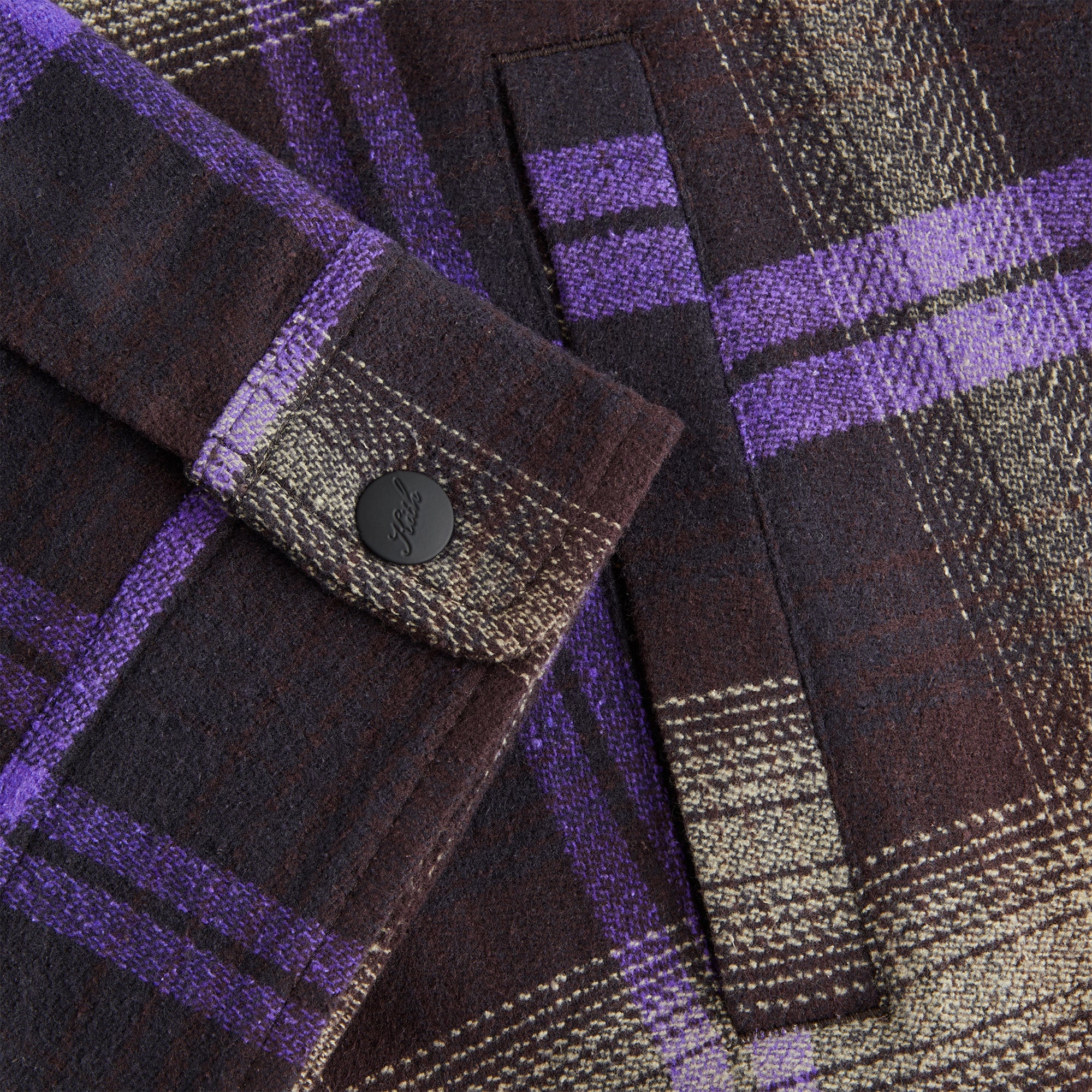 Kith Women Corwin Flannel Coach Zip - Incognito - view 6
