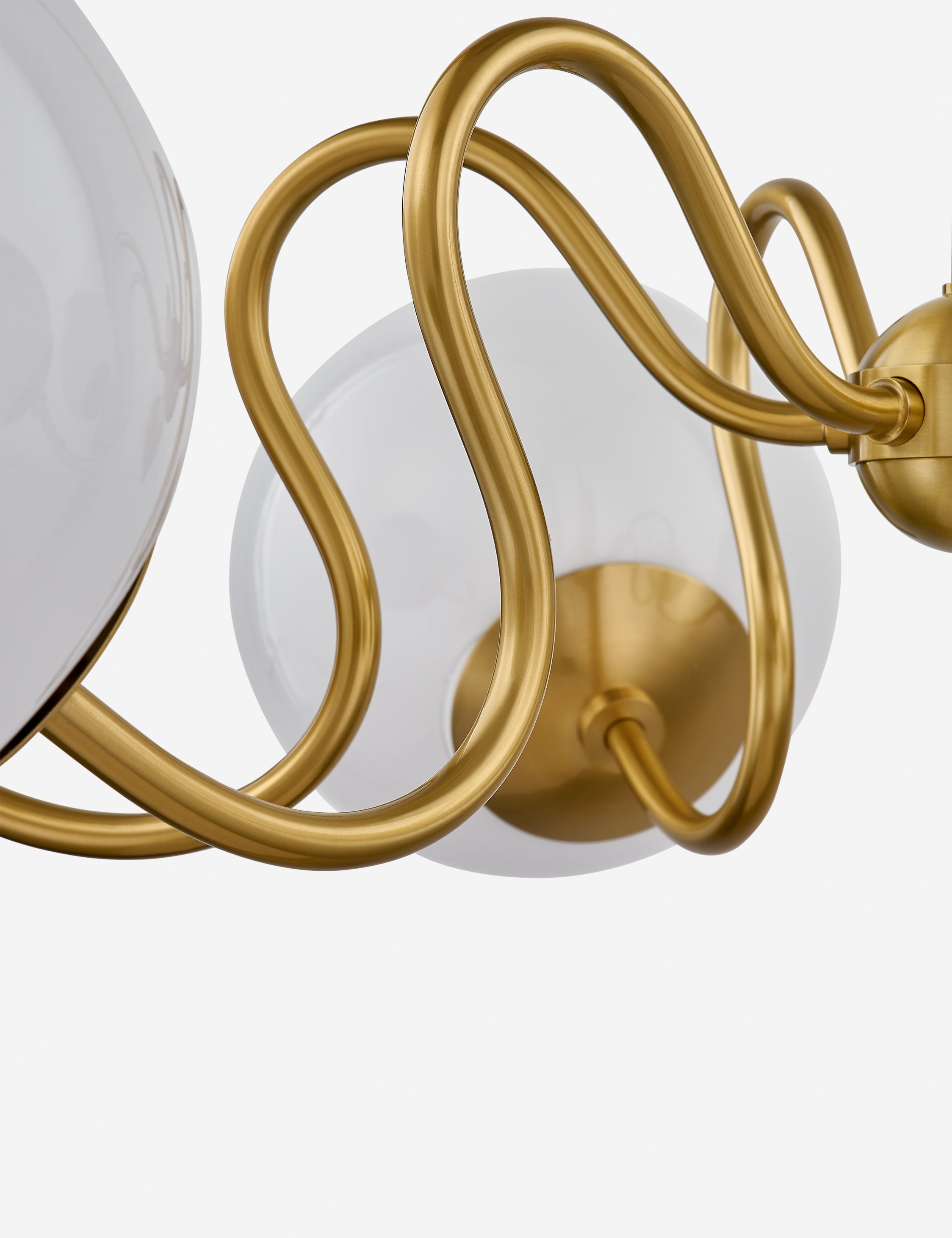 Lulu and Georgia Julius Chandelier – Aged Brass - view 4