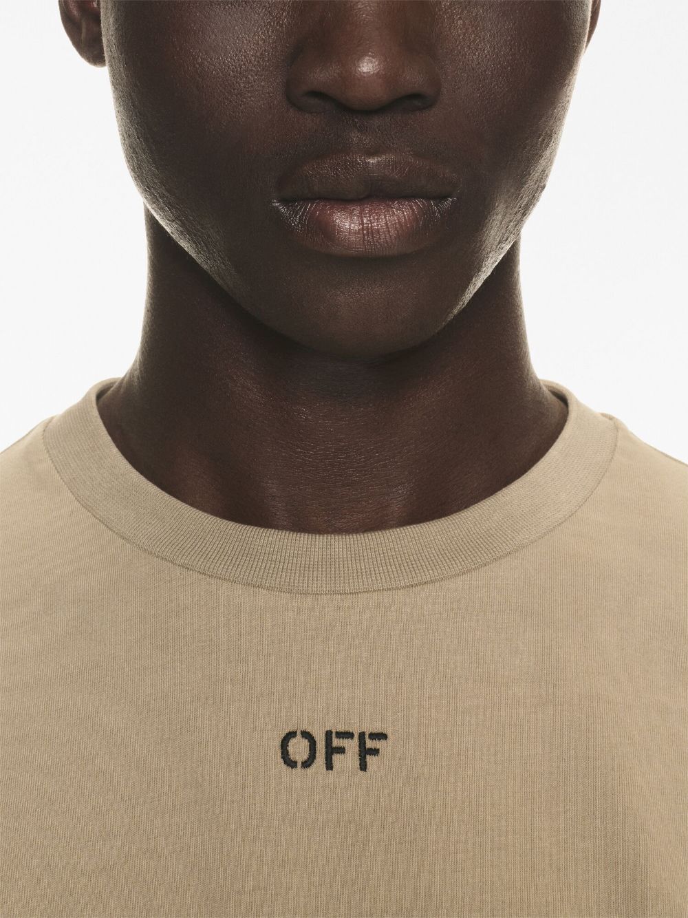 Off White Logo cotton t-shirt – Cotton 100% - view 2