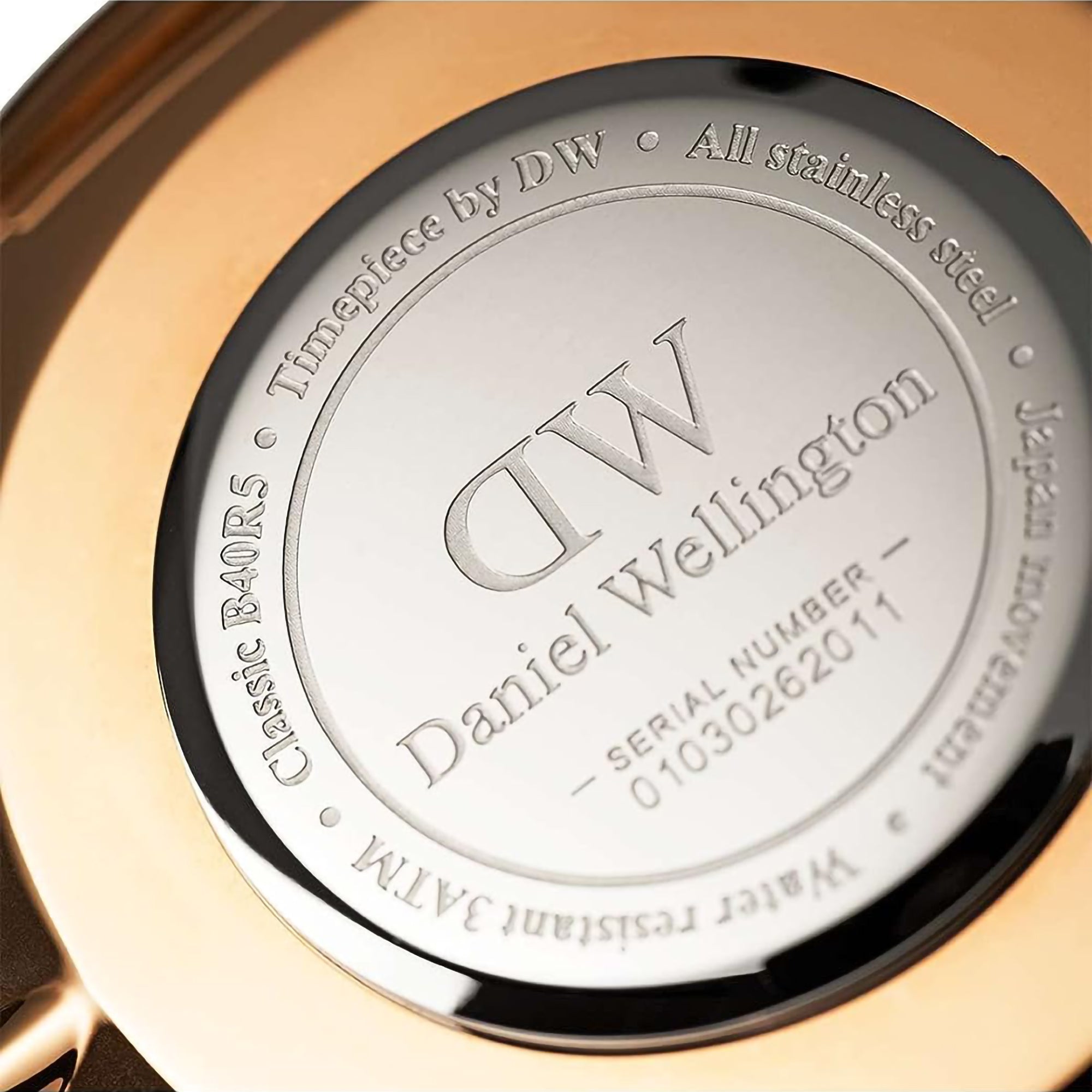 Daniel Wellington Classic Men Quartz Black Dial Analog Leather Watch DW00100127 - view 7