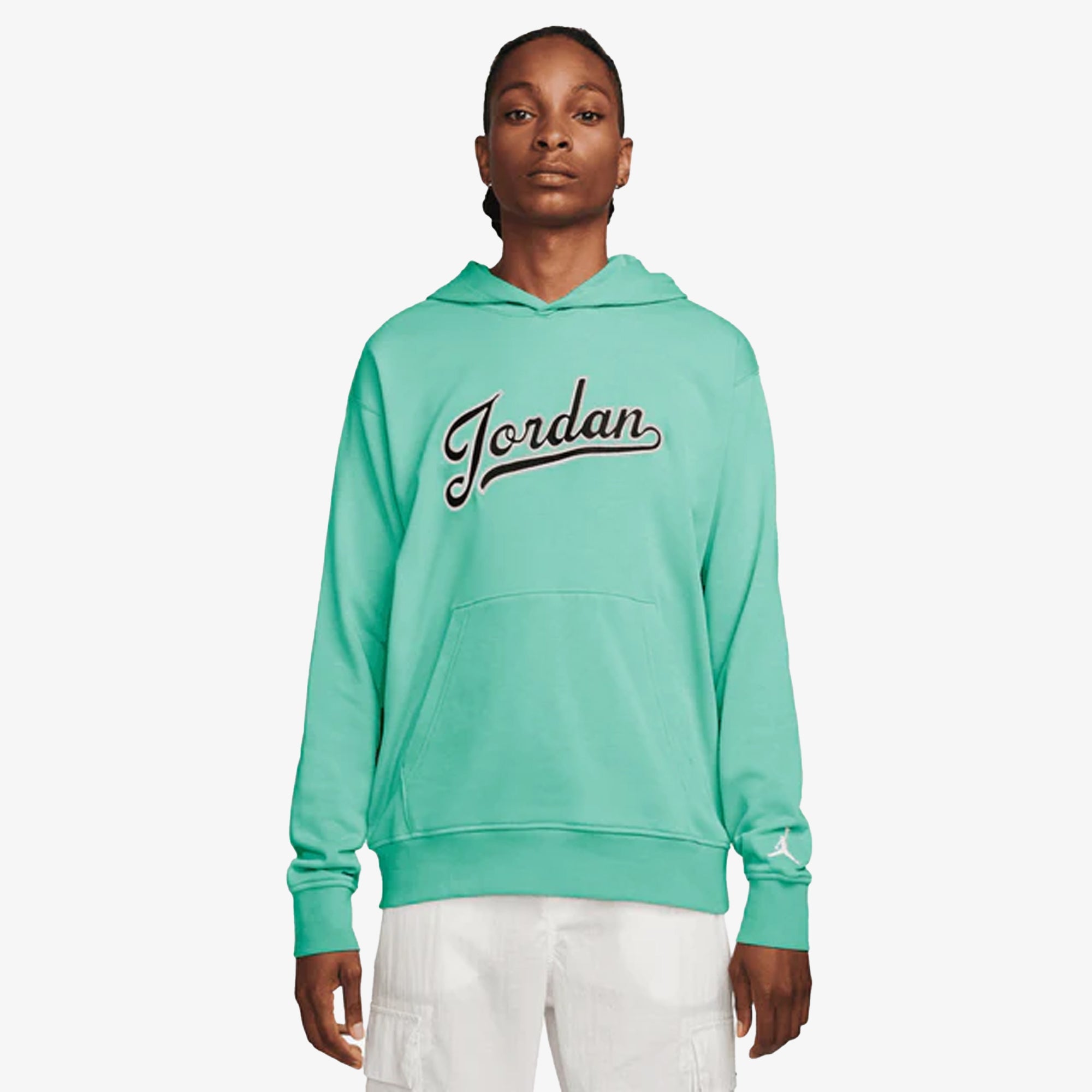 Jordan | FLIGHT MVP FLEECE PULLOVER HOODIE { GREEN