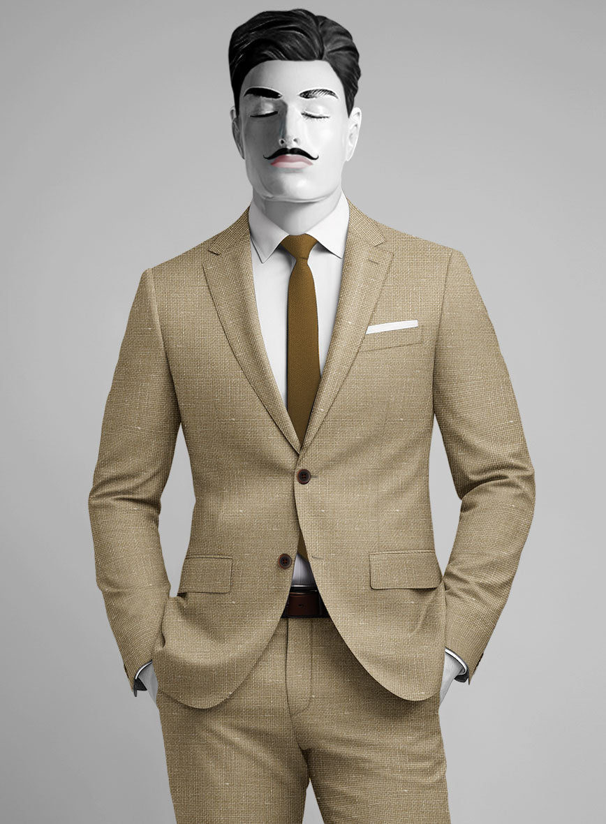 StudioSuits Italian Wool Linen Basket Weave Inol Jacket - view 2