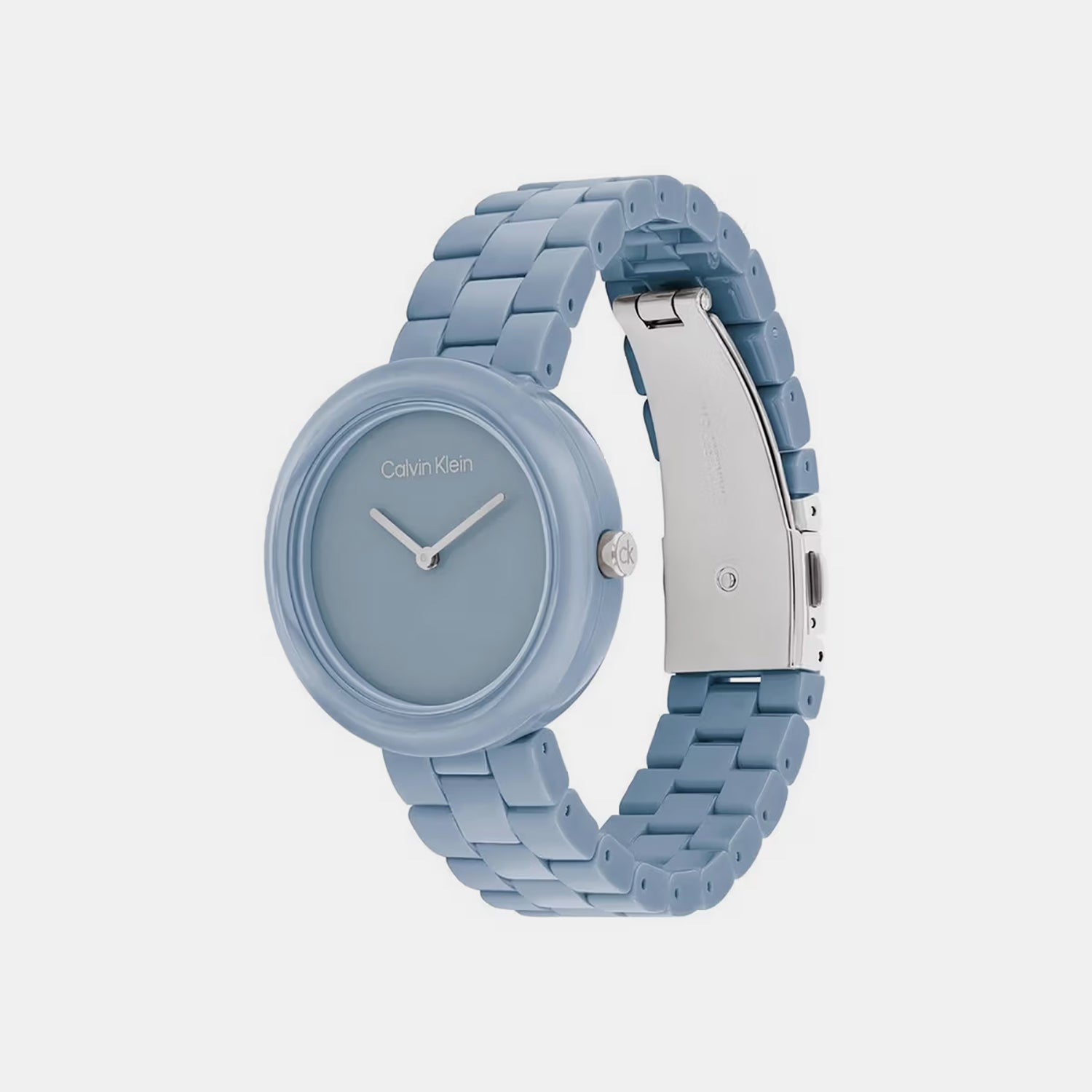 Calvin Klein Ck Pure Women Quartz Blue Dial Analog Stainless Steel Watch 25100074 - view 2