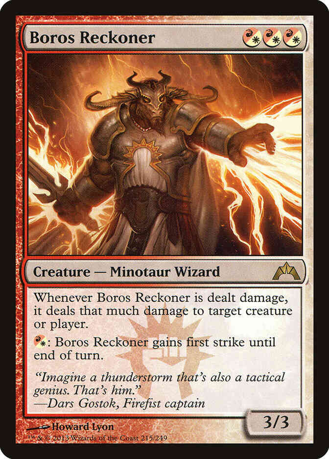 Boros reckoner 215 – Magic Boros Reckoner [215] [Gatecrash] [Non-Foil]