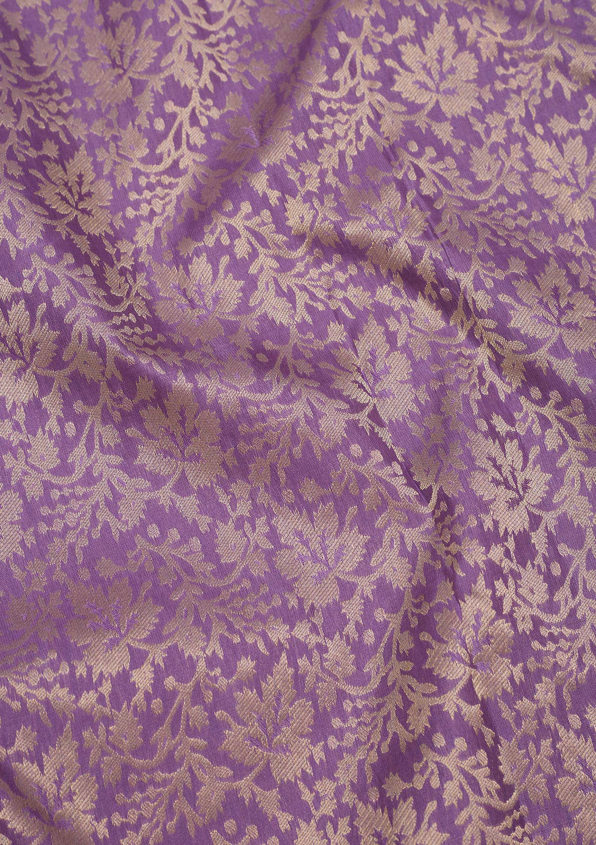 Koskii Lavender Zariwork Pure Silk Saree – Women's - view 2