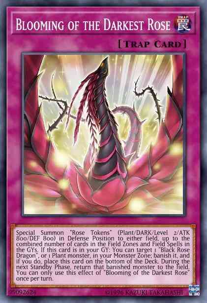 Yu-Gi-Oh! Blooming of the Darkest Rose - LED4-EN027 - Rare - 1st Edition
