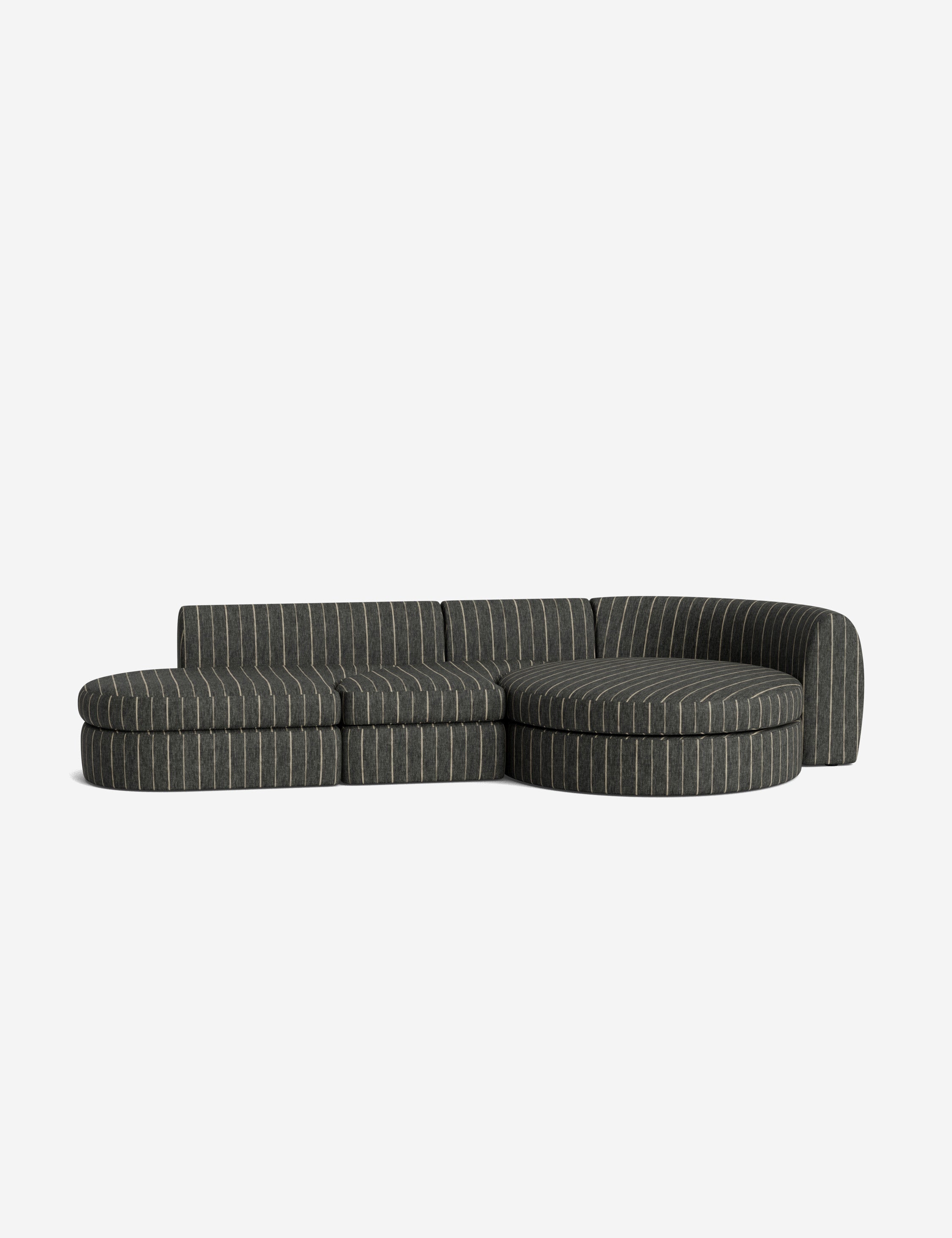 Lulu and Georgia Buckley Modular Chaise Sectional Sofa - view 163