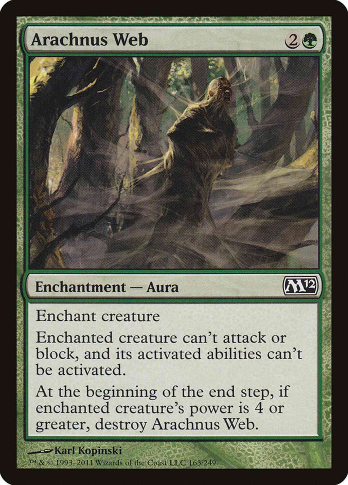 Web 163 magic – Arachnus Web [163] [Magic 2012] [Non-Foil]