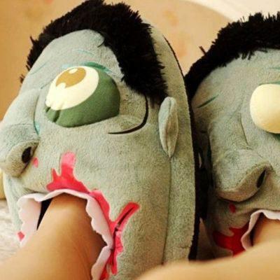 VinnyC Plush Zombie Slippers - view 5